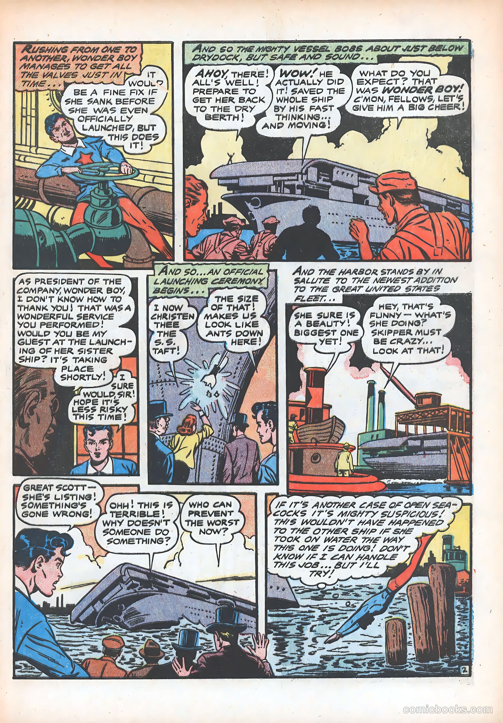 Wonder Boy #18 (1955) — page 31 of 36