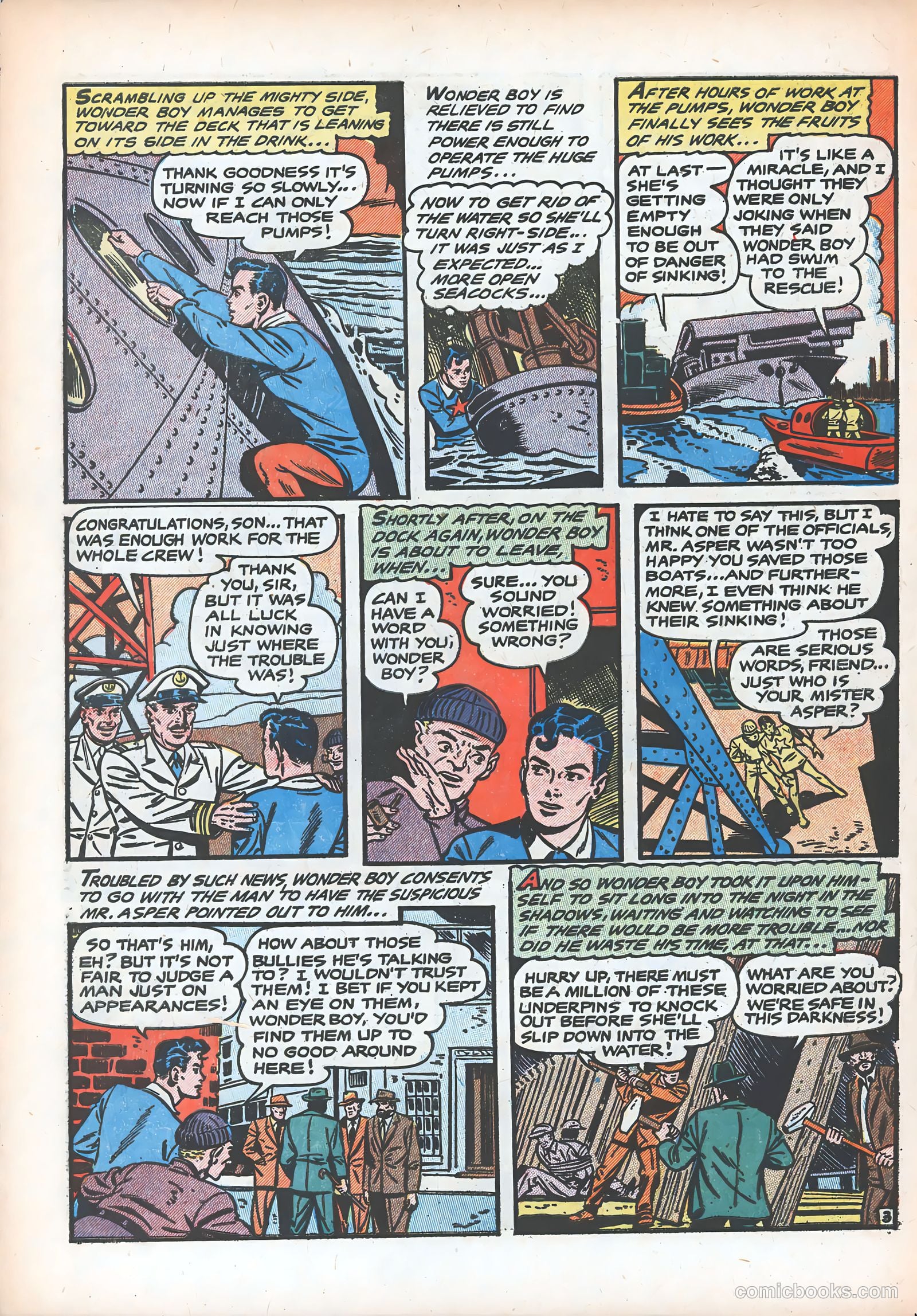 Wonder Boy #18 (1955) — page 32 of 36