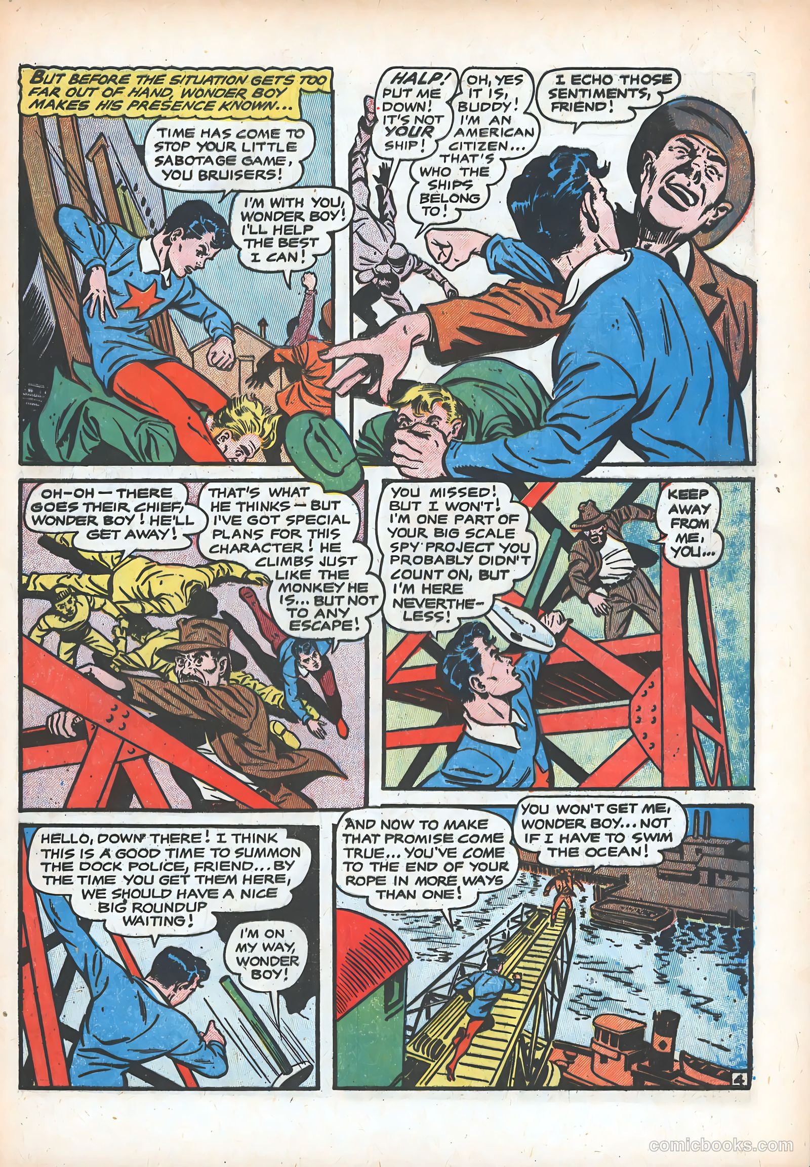 Wonder Boy #18 (1955) — page 33 of 36