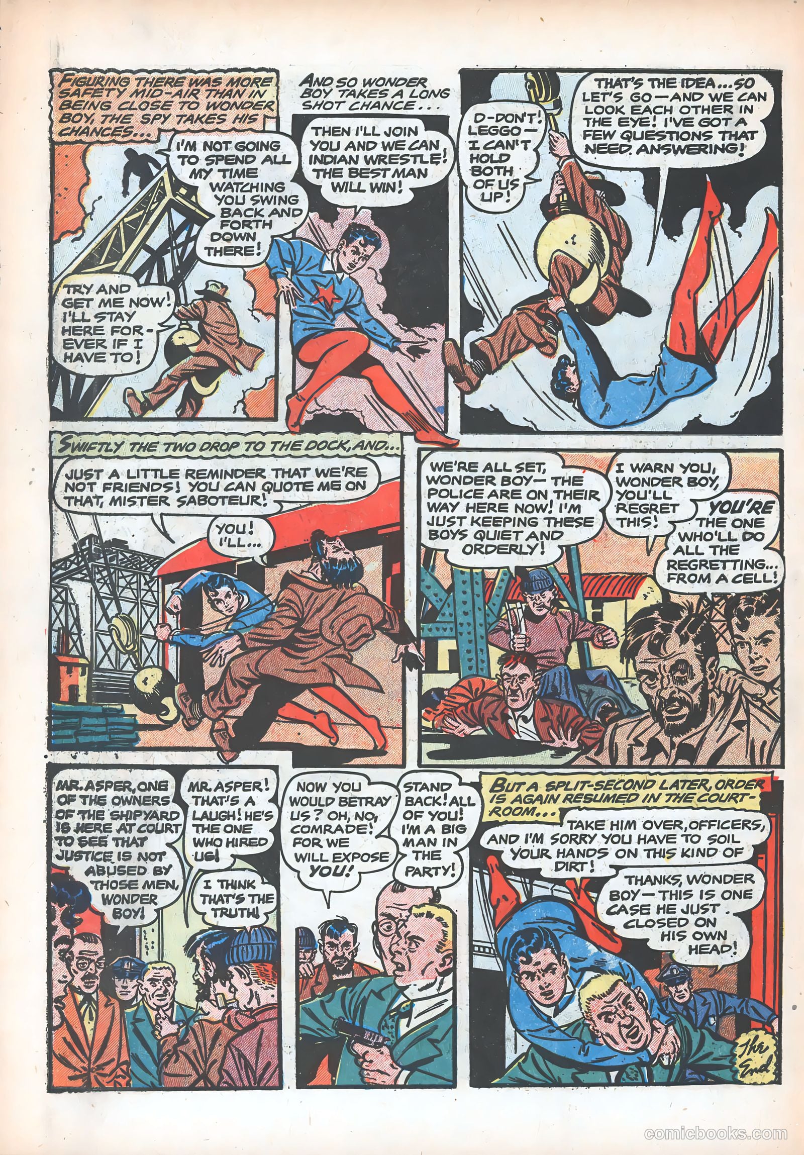 Wonder Boy #18 (1955) — page 34 of 36