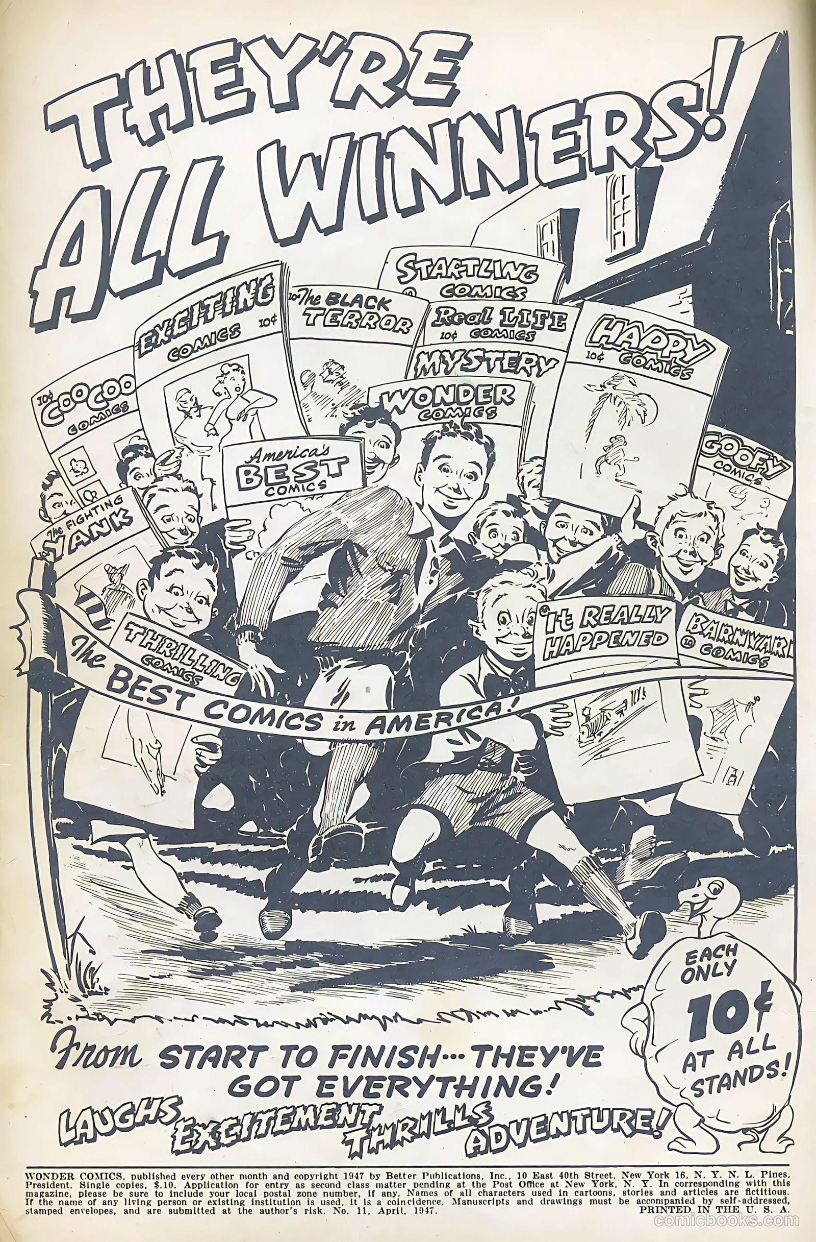 Wonder Comics #11 (1947) — page 2 of 51