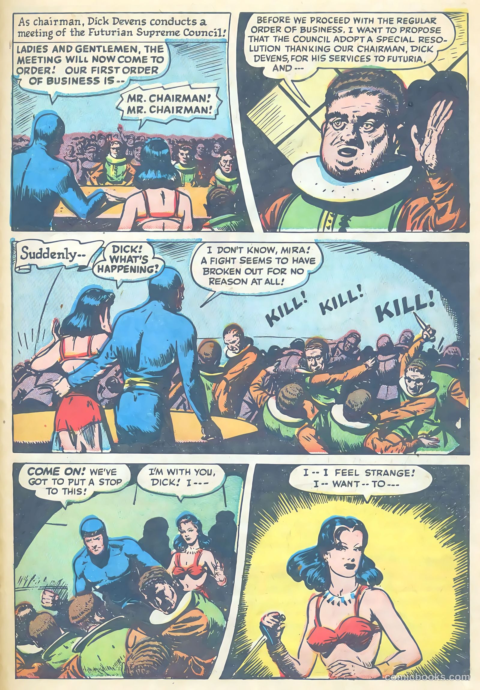 Wonder Comics #11 (1947) — page 38 of 51