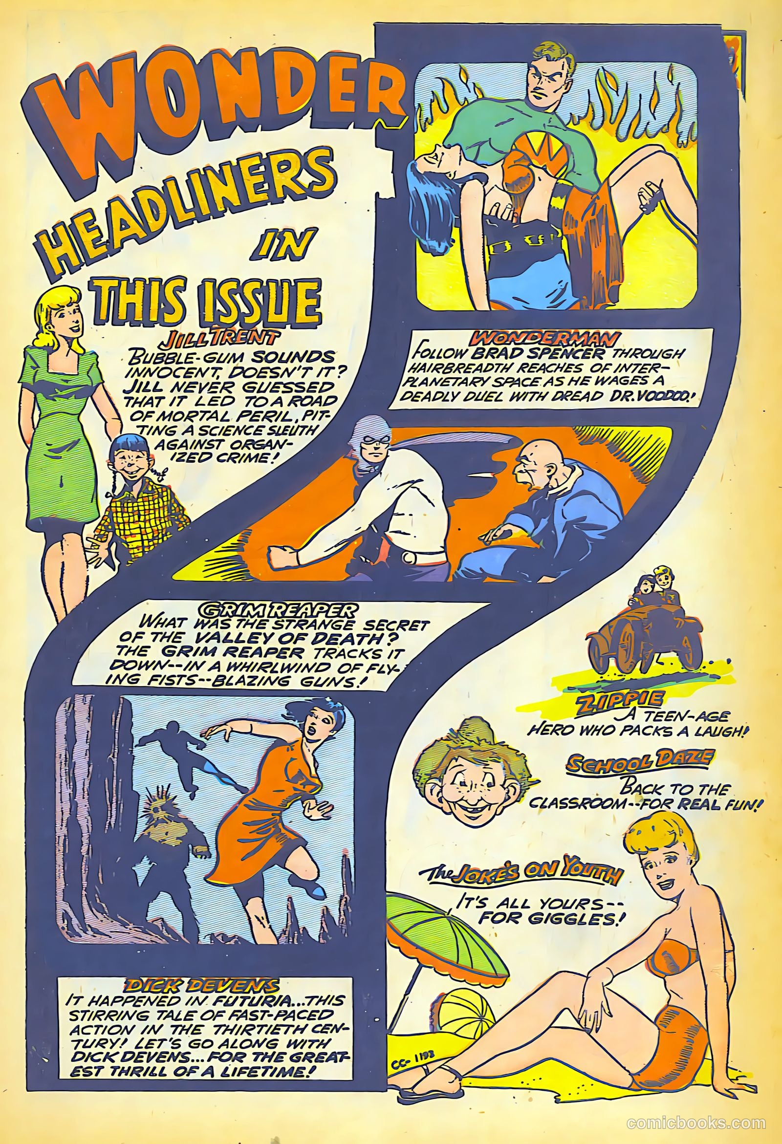 Wonder Comics #12 (1947) — page 2 of 45