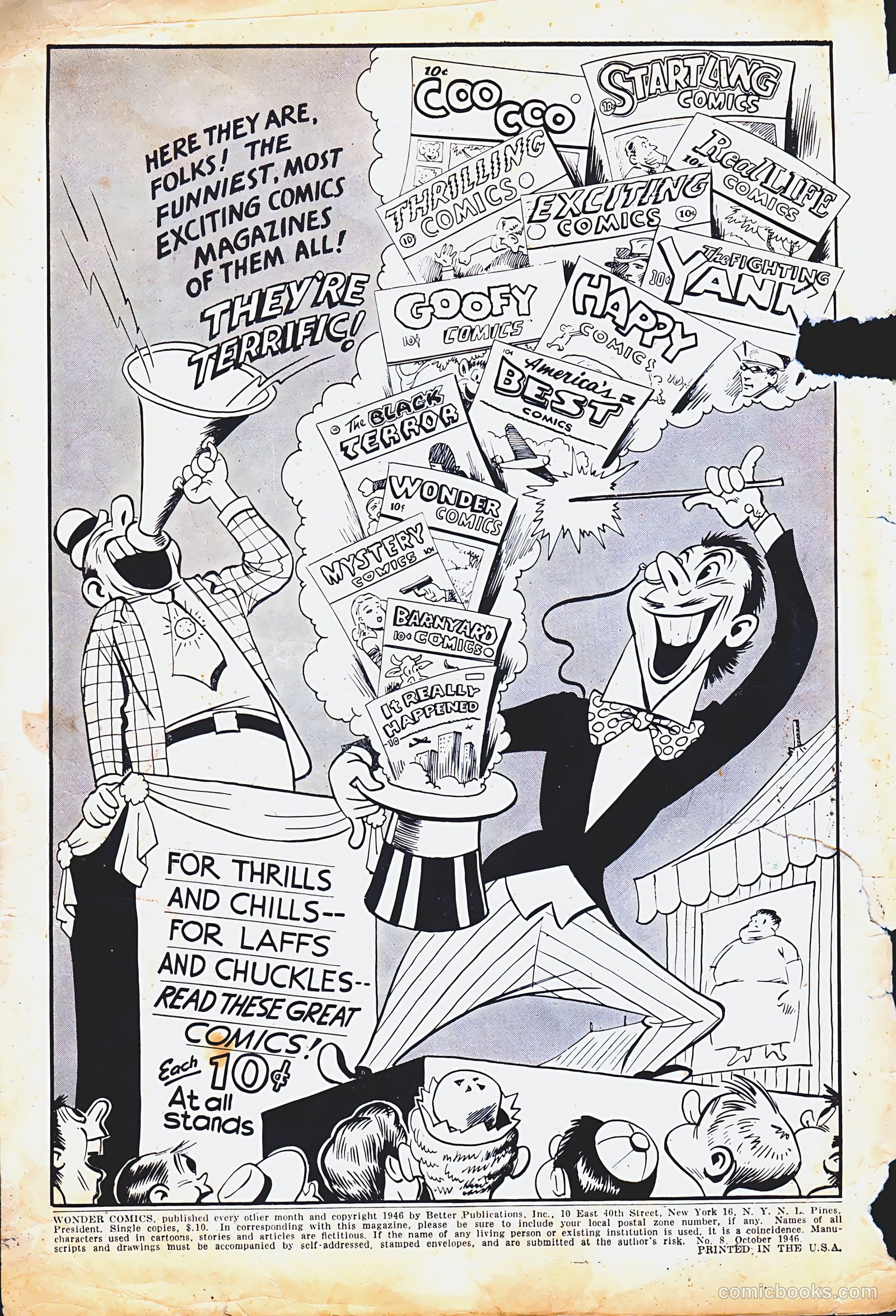 Wonder Comics #8 (1946) — page 3 of 55
