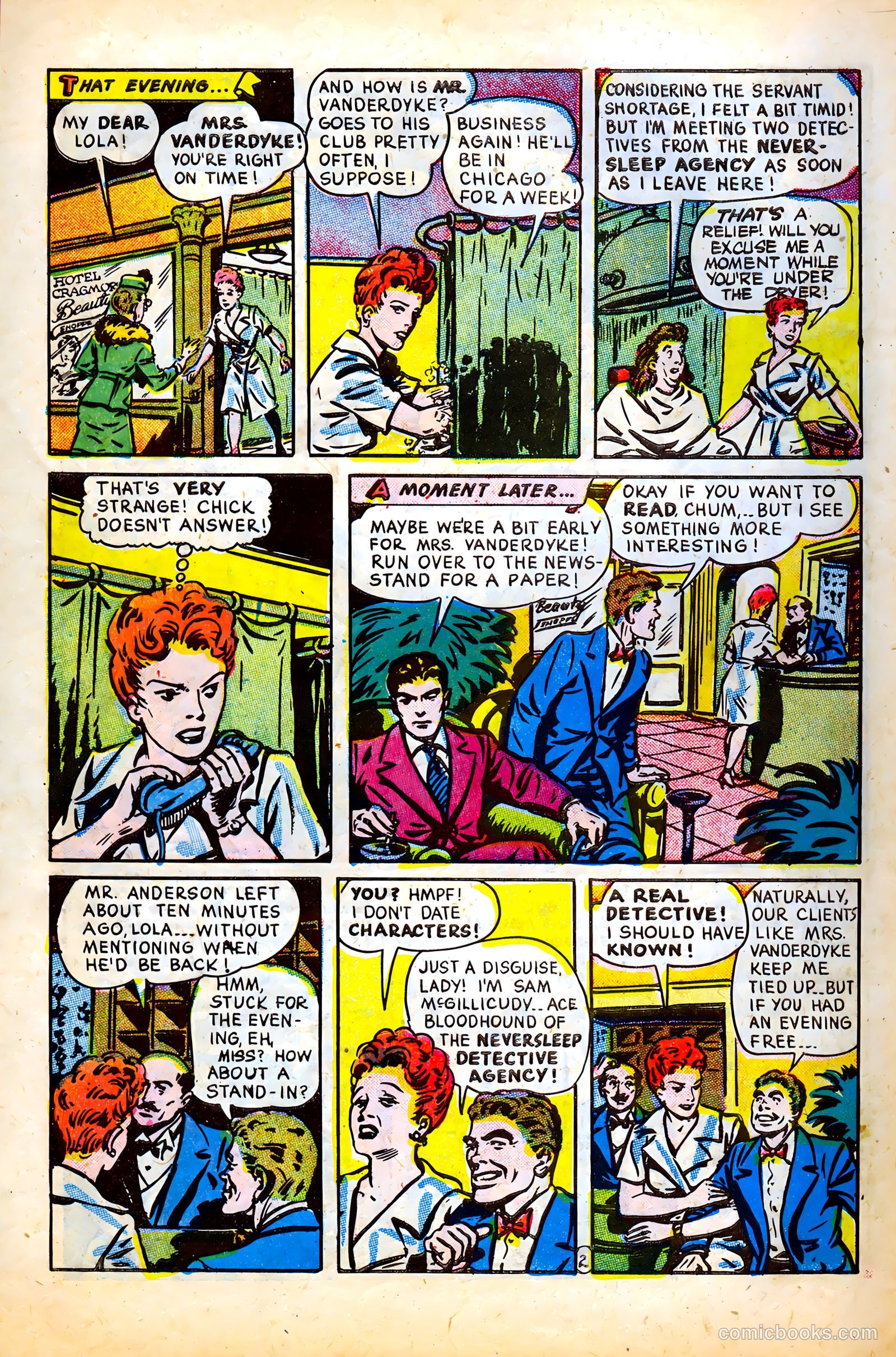Wonder Comics #8 (1946) — page 46 of 55