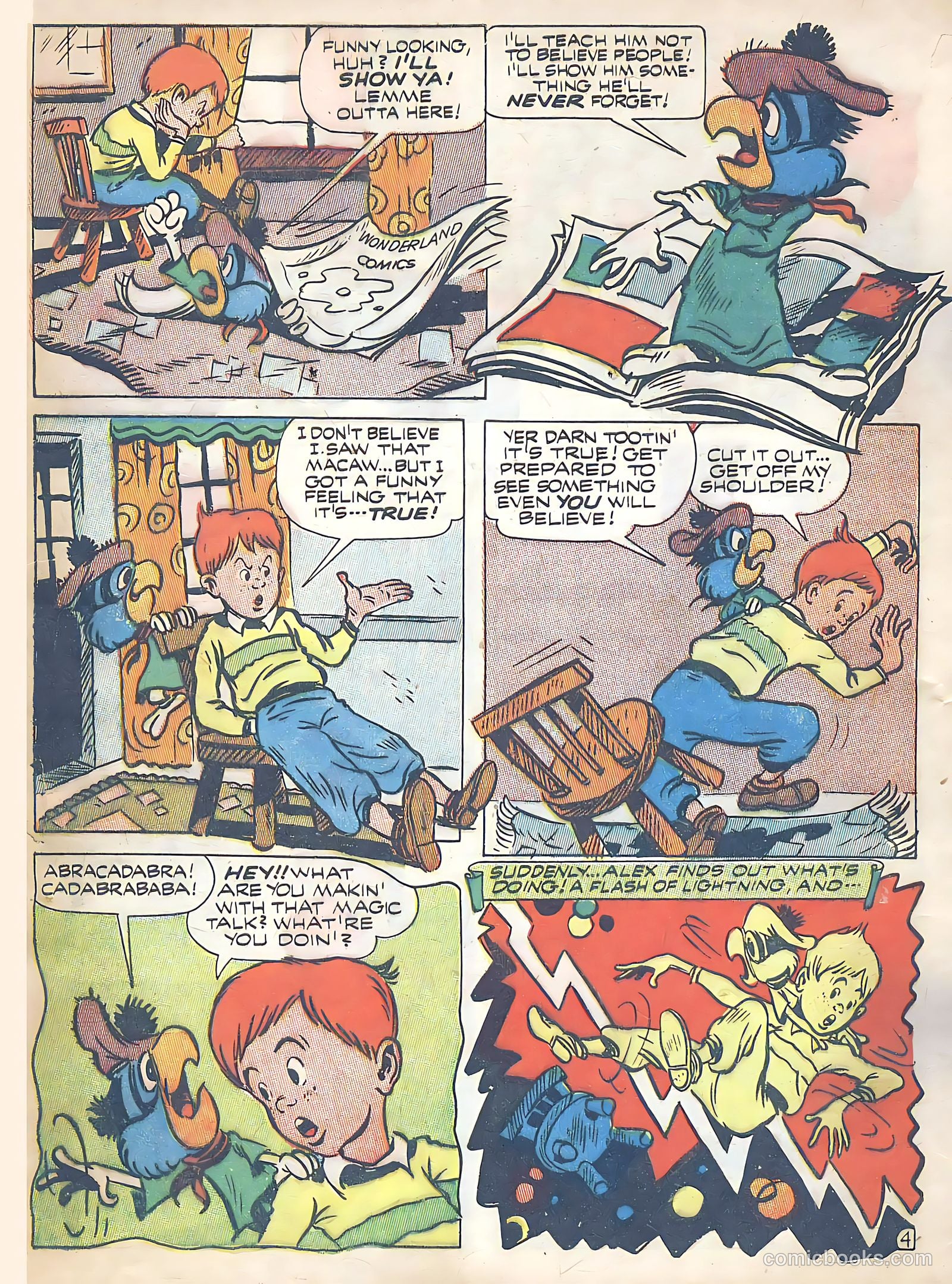 Wonderland Comics #1 (1945) — page 6 of 52