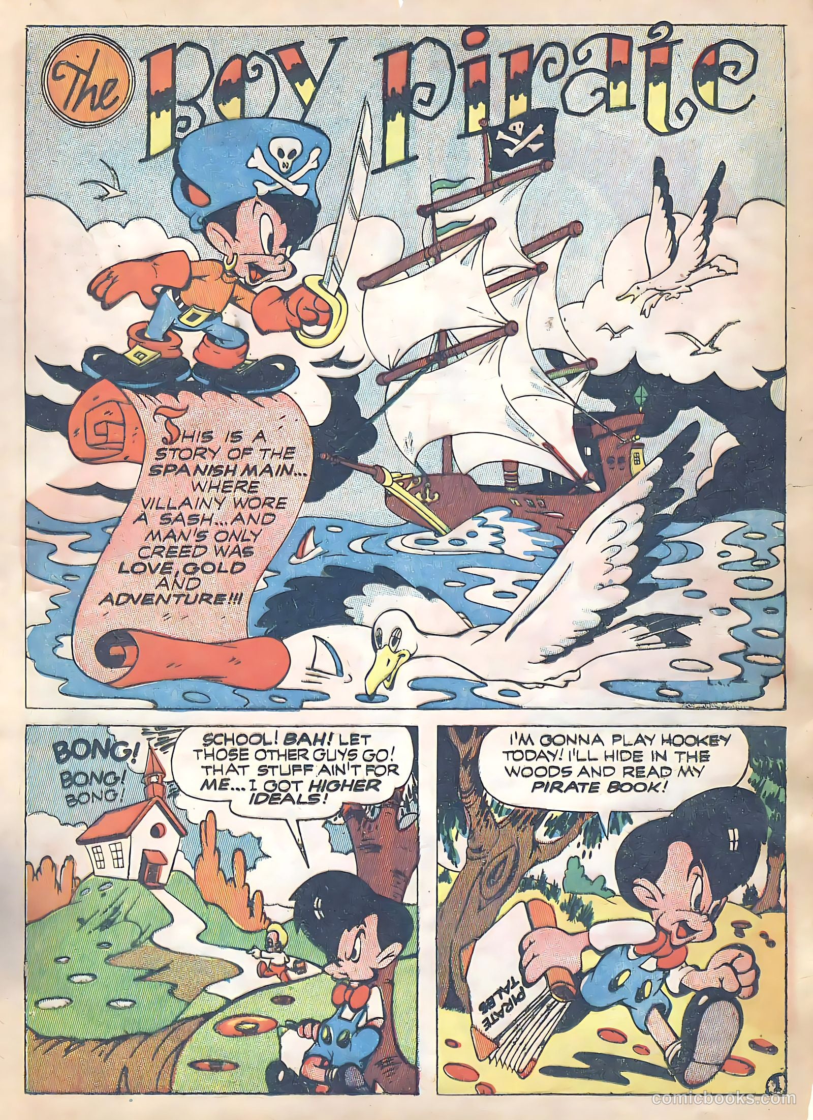 Wonderland Comics #1 (1945) — page 19 of 52