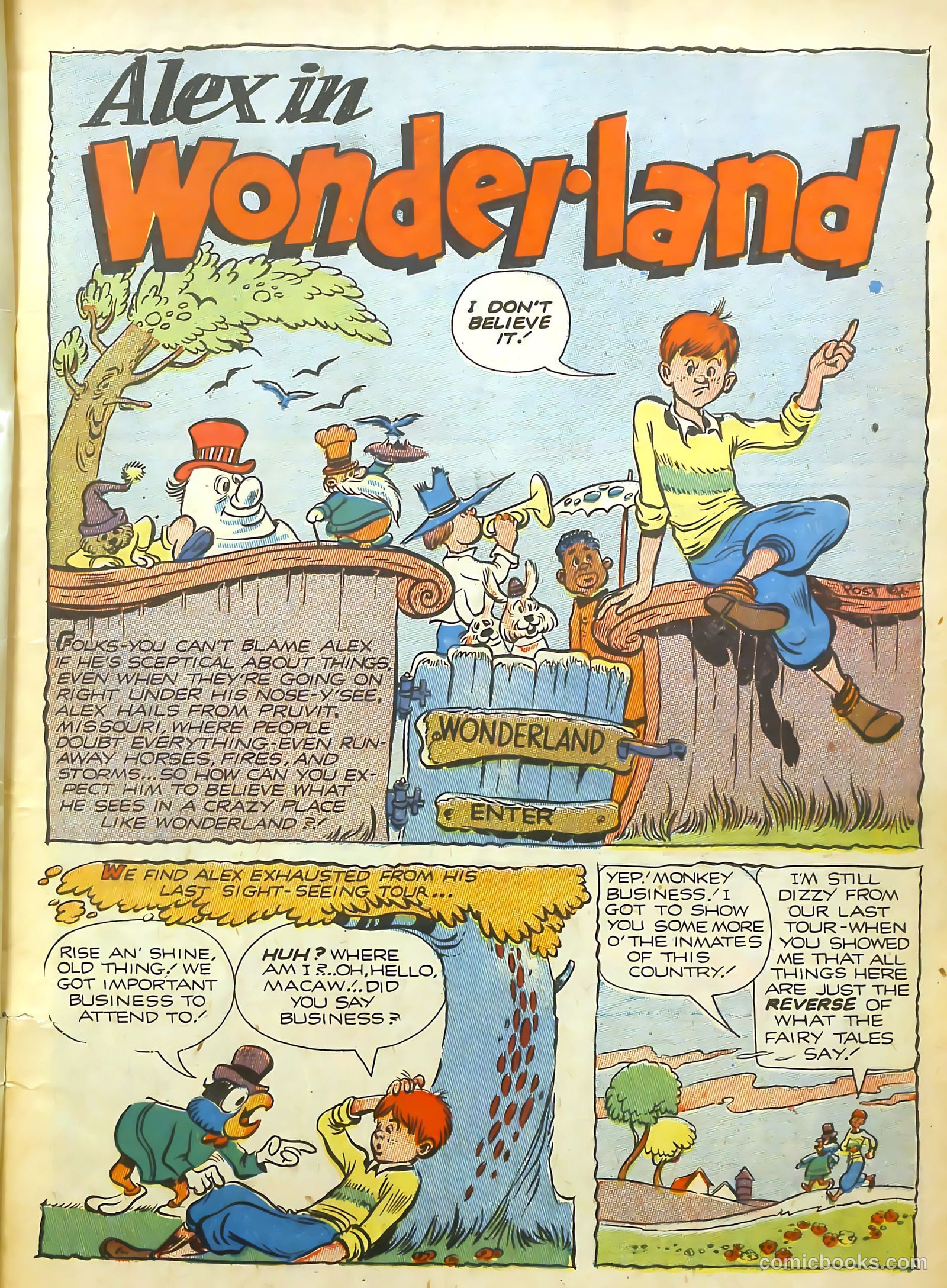 Wonderland Comics #3 (1946) — page 4 of 53