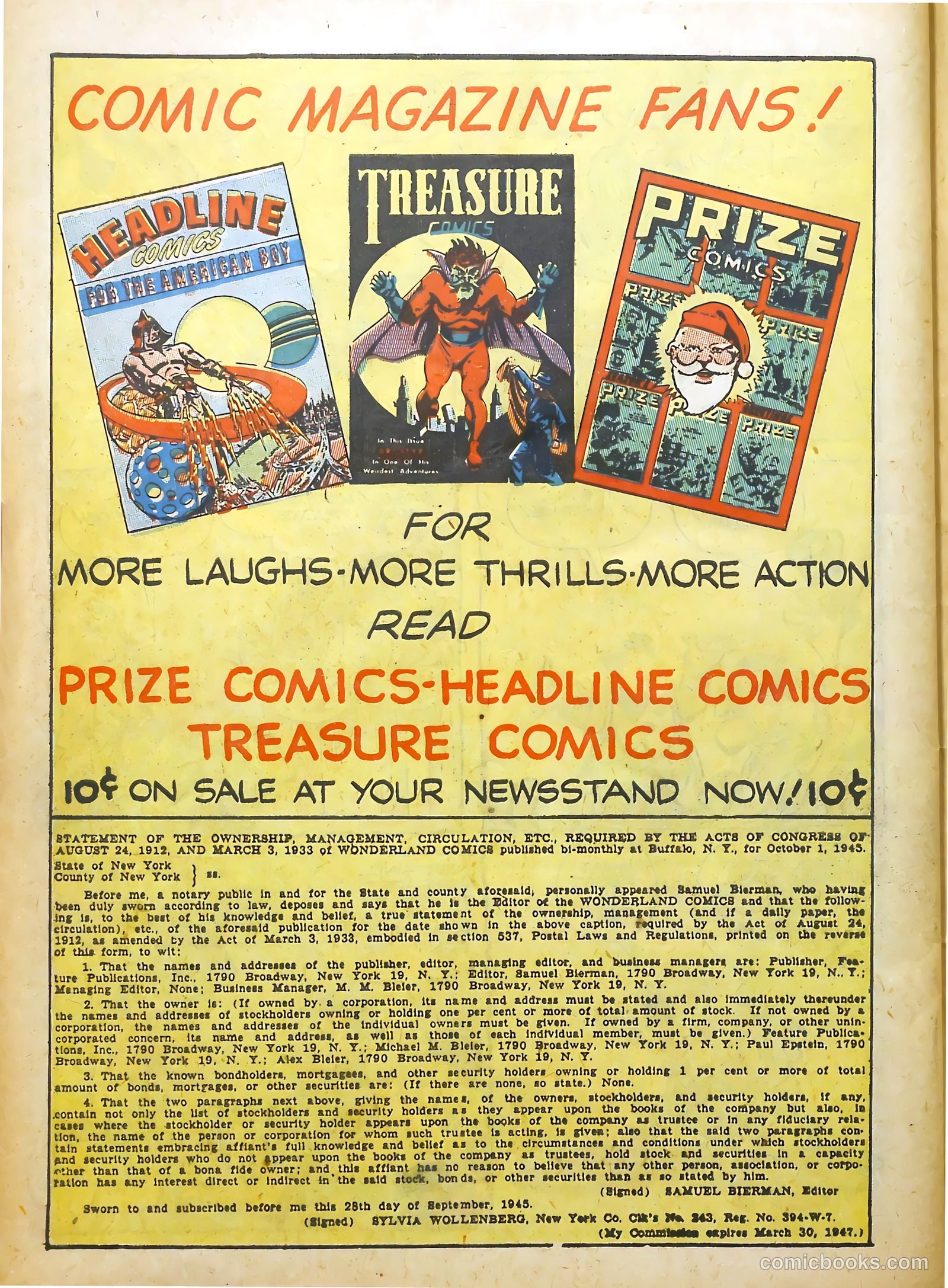 Wonderland Comics #3 (1946) — page 43 of 53