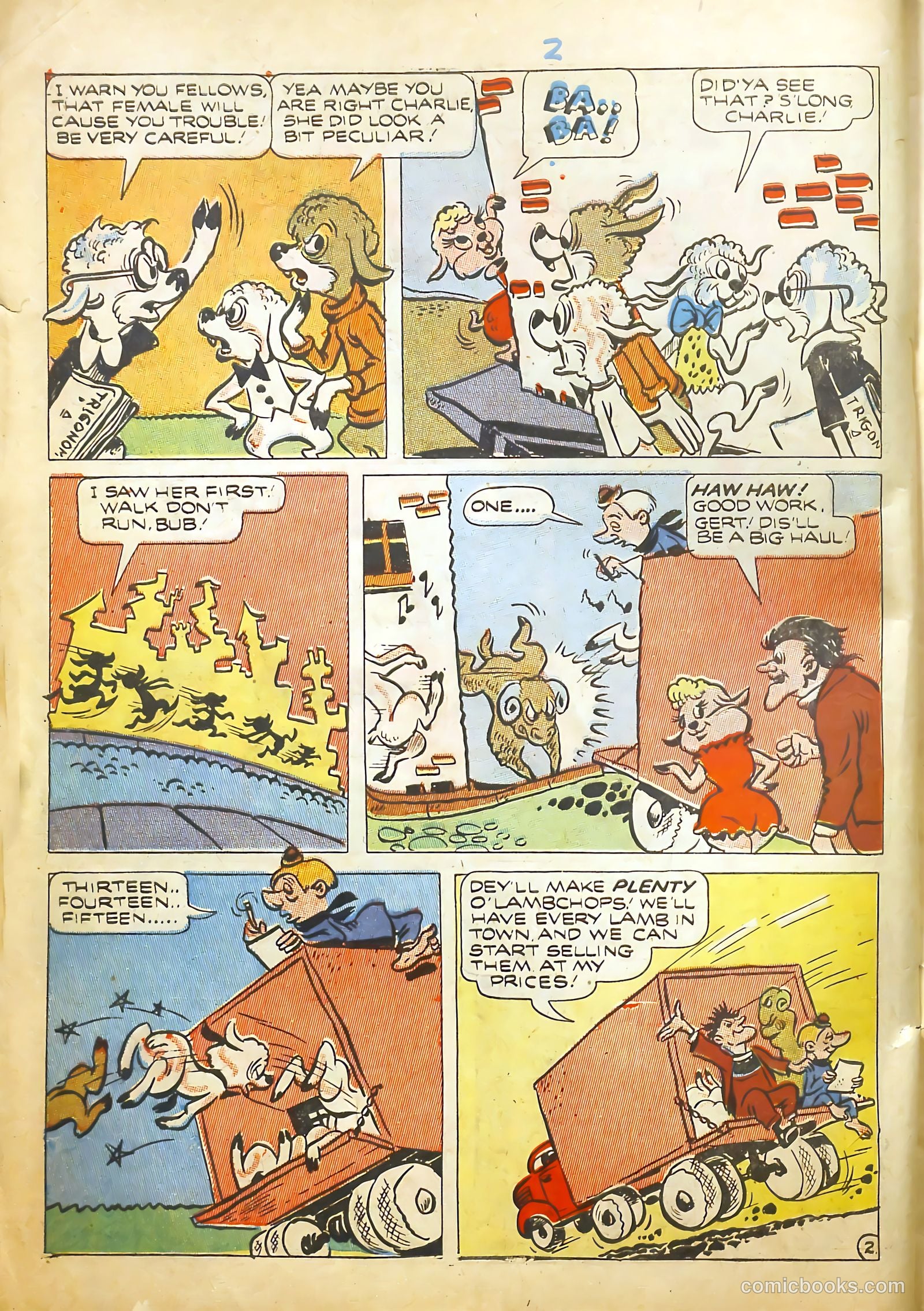 Wonderland Comics #4 (1946) — page 5 of 54