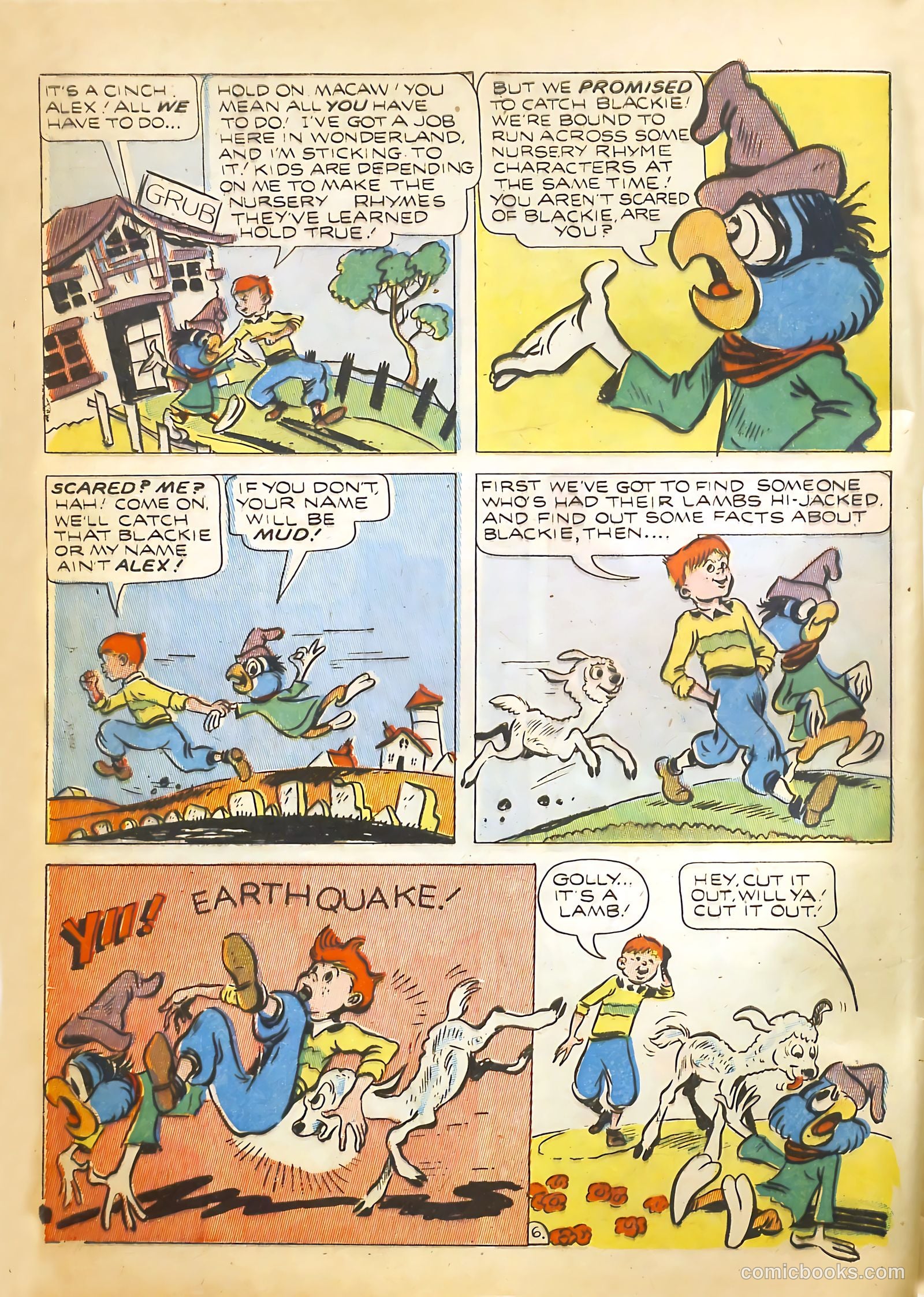 Wonderland Comics #4 (1946) — page 9 of 54