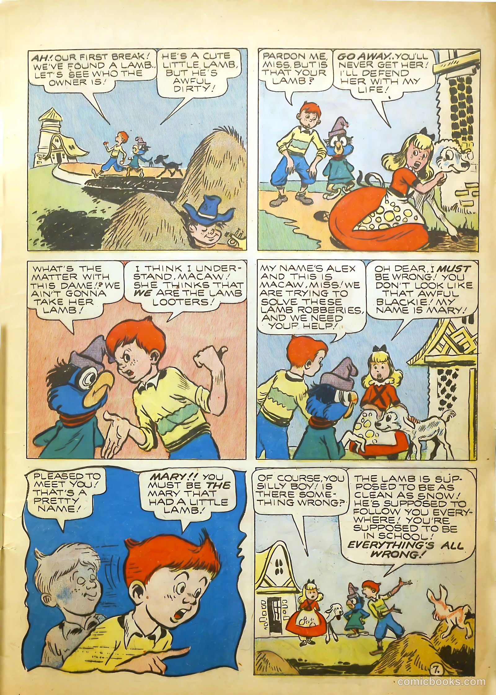 Wonderland Comics #4 (1946) — page 10 of 54
