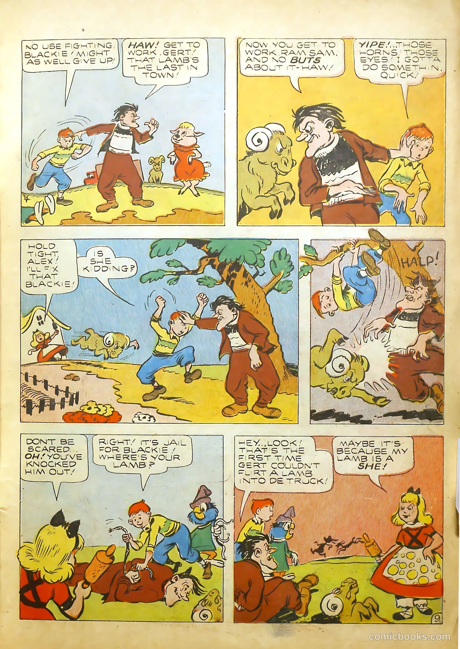 Wonderland Comics #4 (1946) — page 12 of 54
