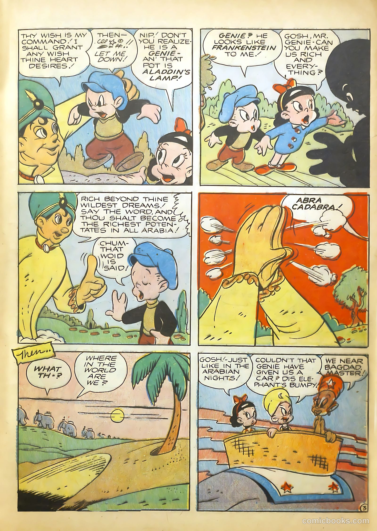 Wonderland Comics #4 (1946) — page 16 of 54