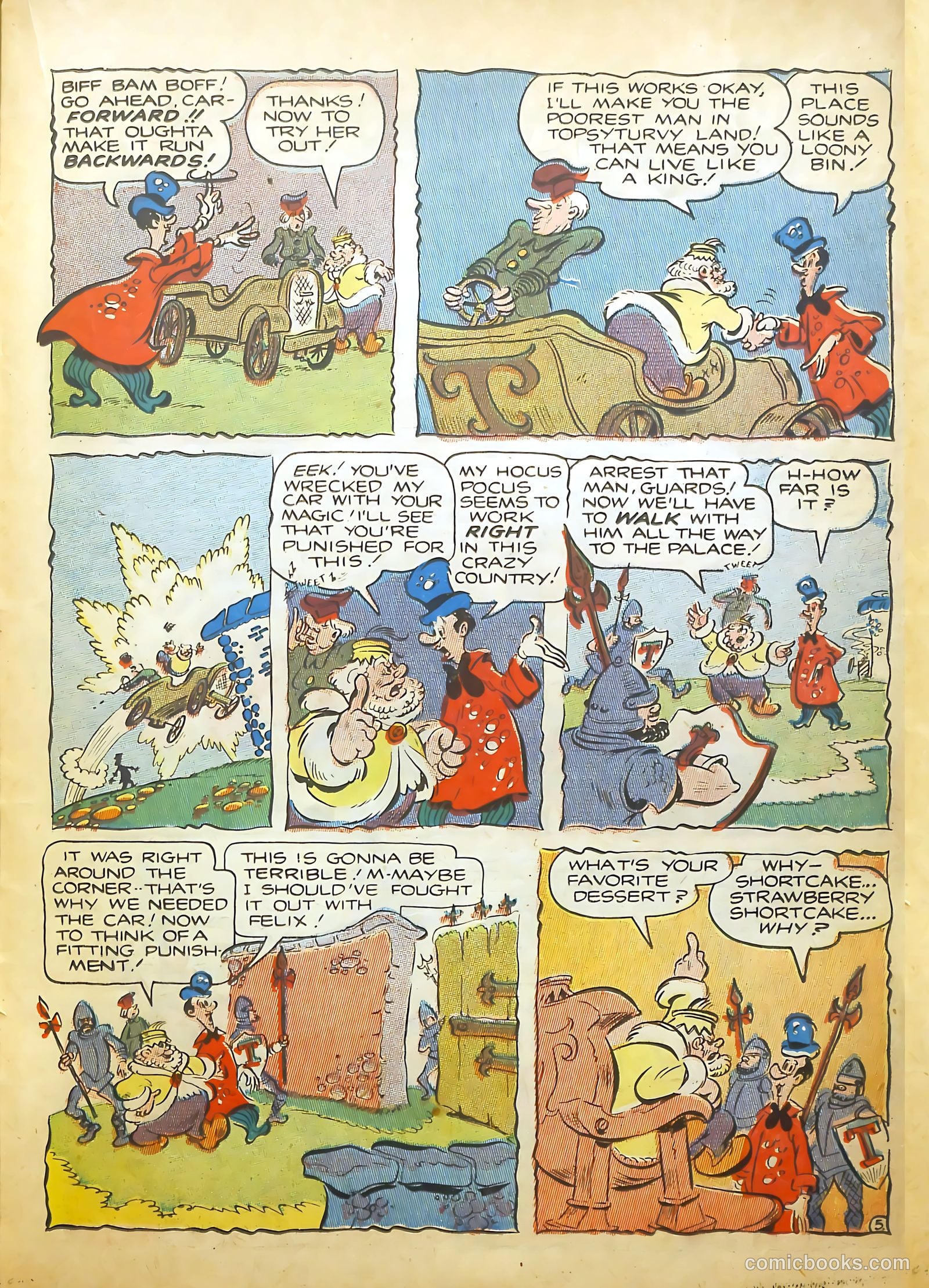 Wonderland Comics #4 (1946) — page 32 of 54
