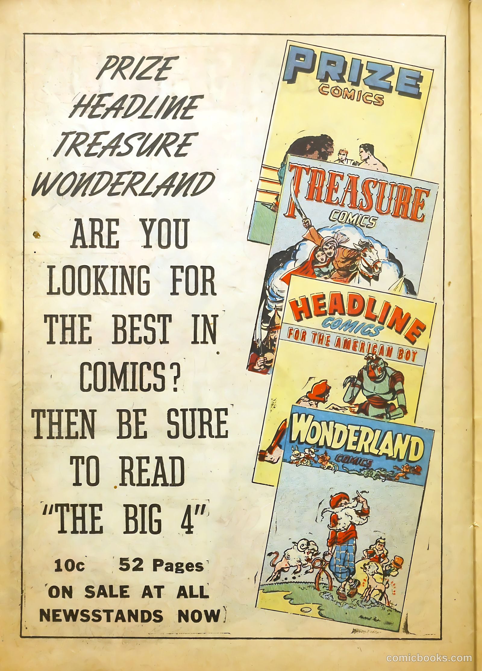 Wonderland Comics #4 (1946) — page 35 of 54