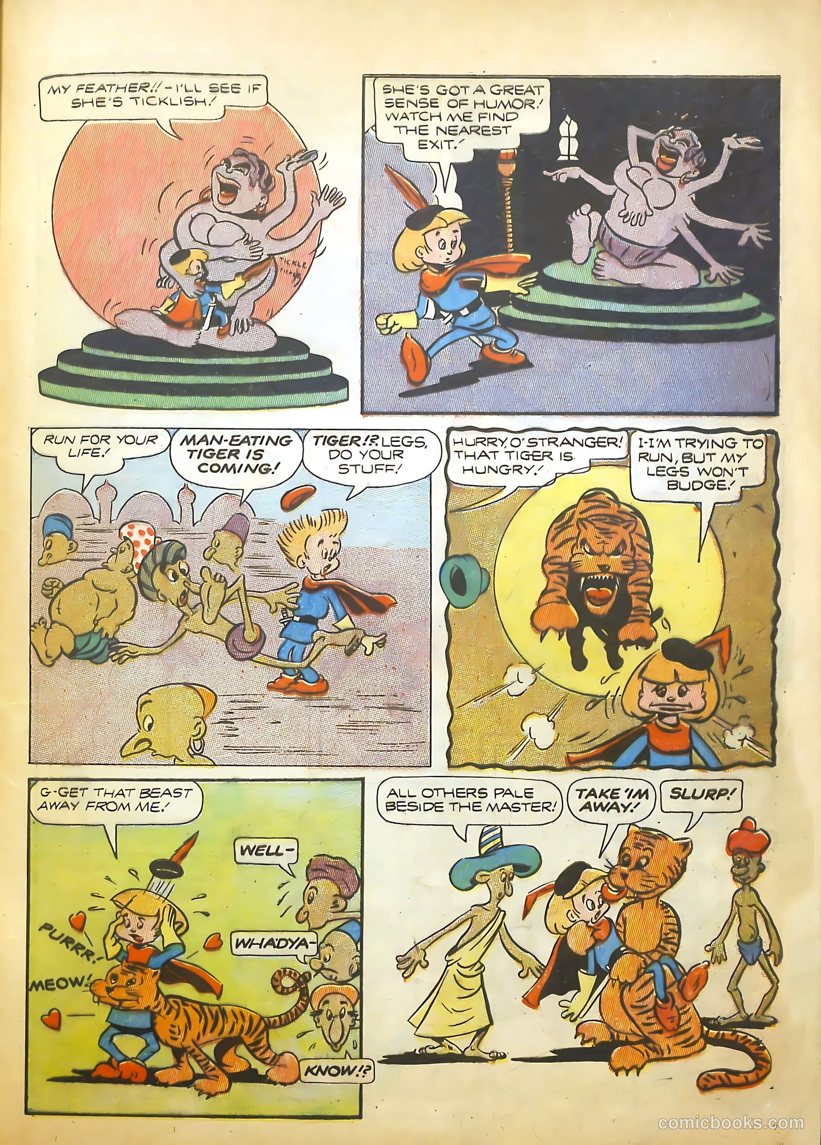 Wonderland Comics #4 (1946) — page 40 of 54