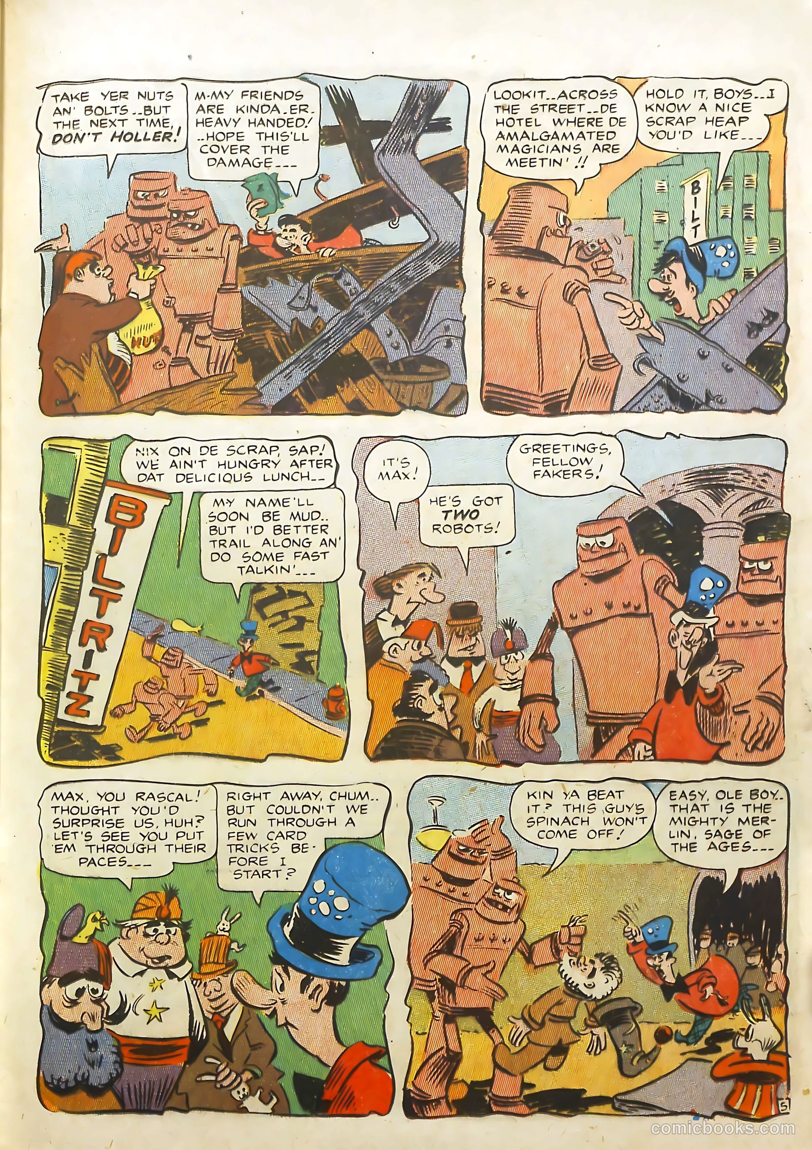 Wonderland Comics #5 (1946) — page 32 of 53