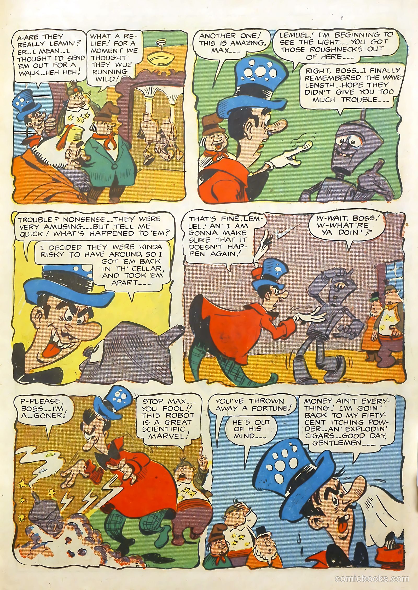 Wonderland Comics #5 (1946) — page 34 of 53