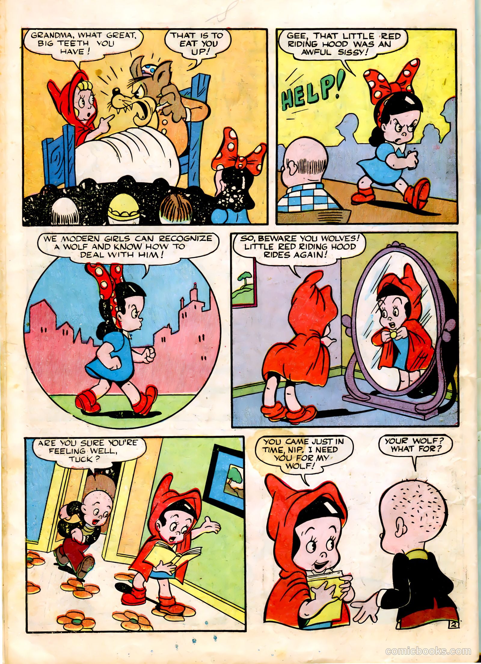 Wonderland Comics #6 (1946) — page 38 of 52