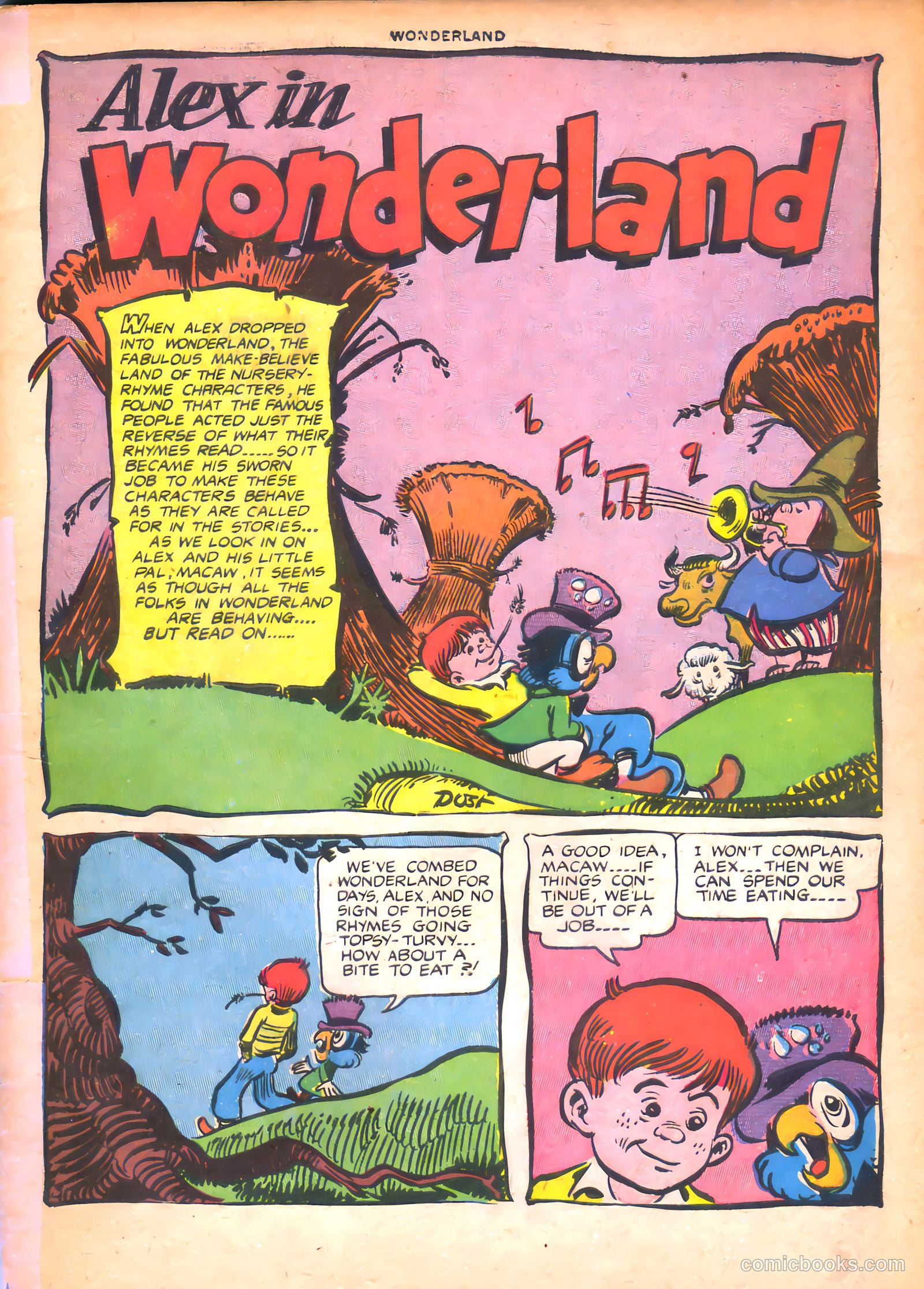 Wonderland Comics #8 (1946) — page 3 of 52