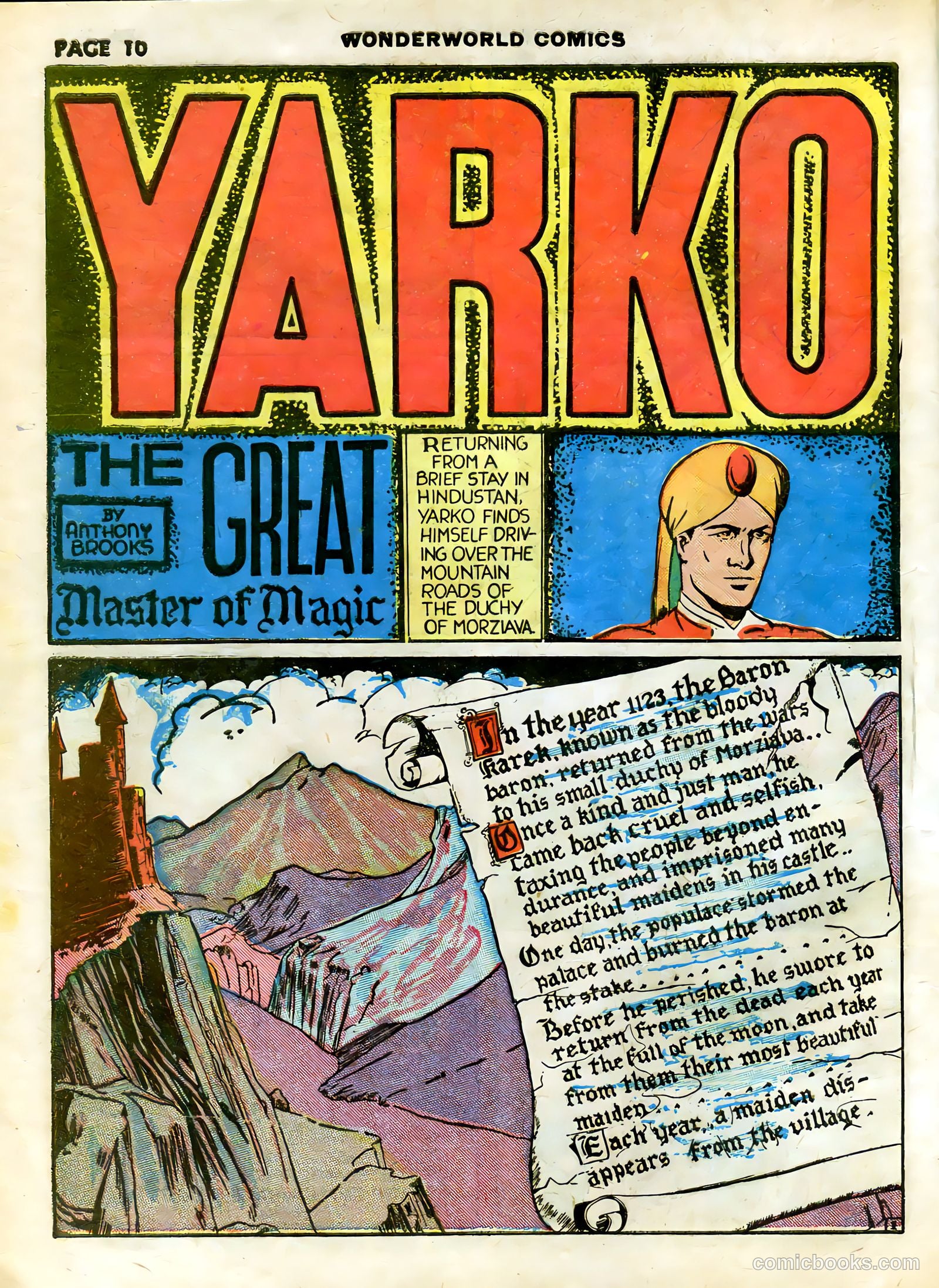 Wonderworld Comics #10 (1940) — page 12 of 68