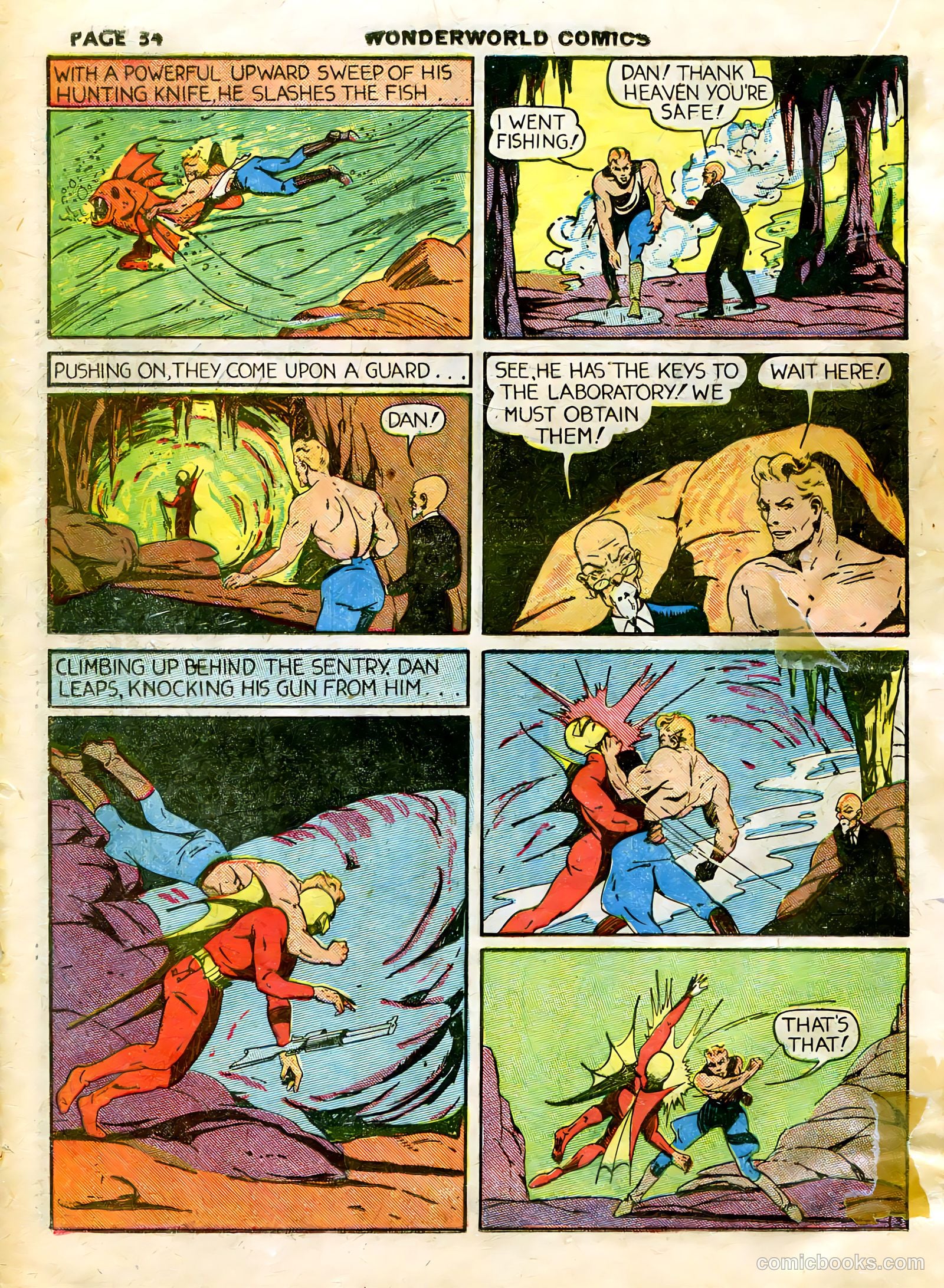 Wonderworld Comics #10 (1940) — page 36 of 68