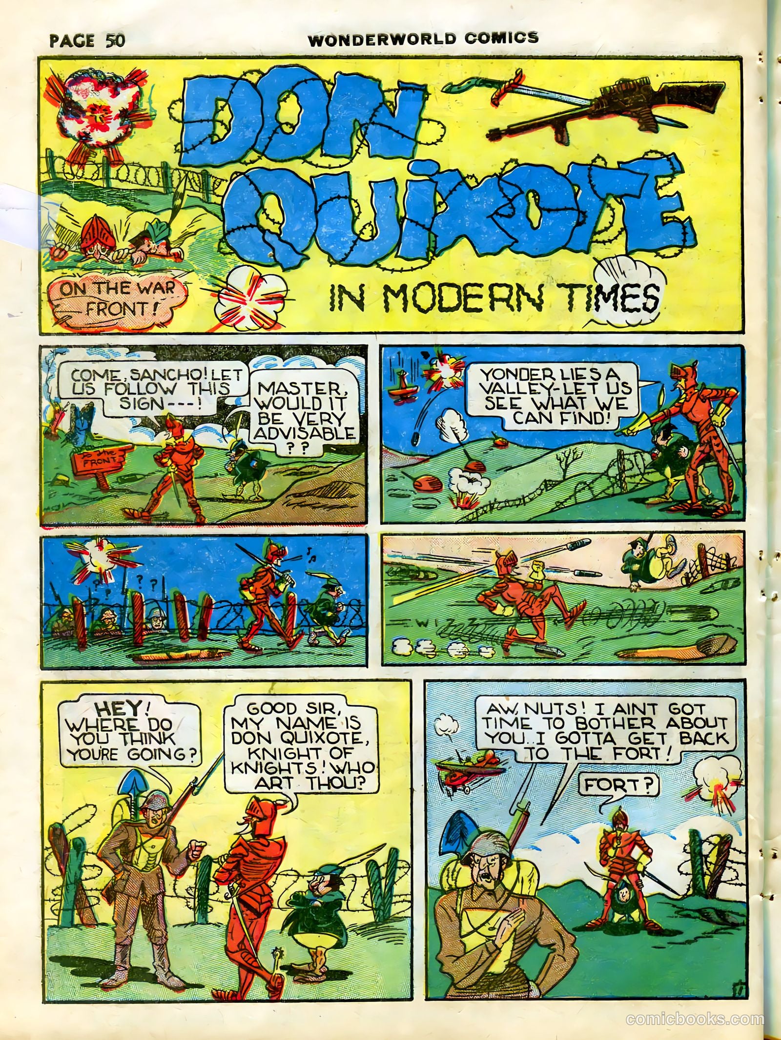 Wonderworld Comics #10 (1940) — page 52 of 68