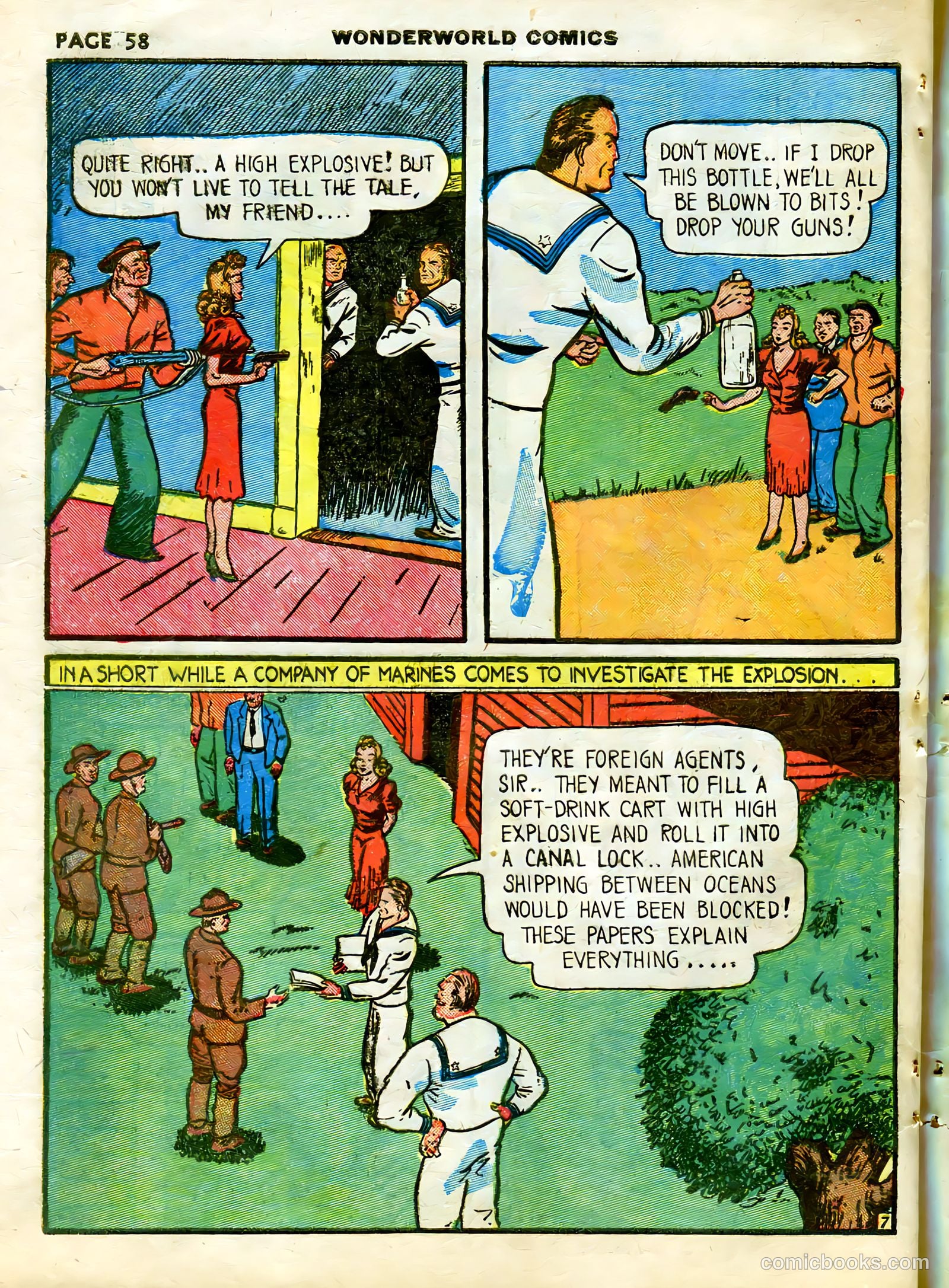 Wonderworld Comics #10 (1940) — page 60 of 68