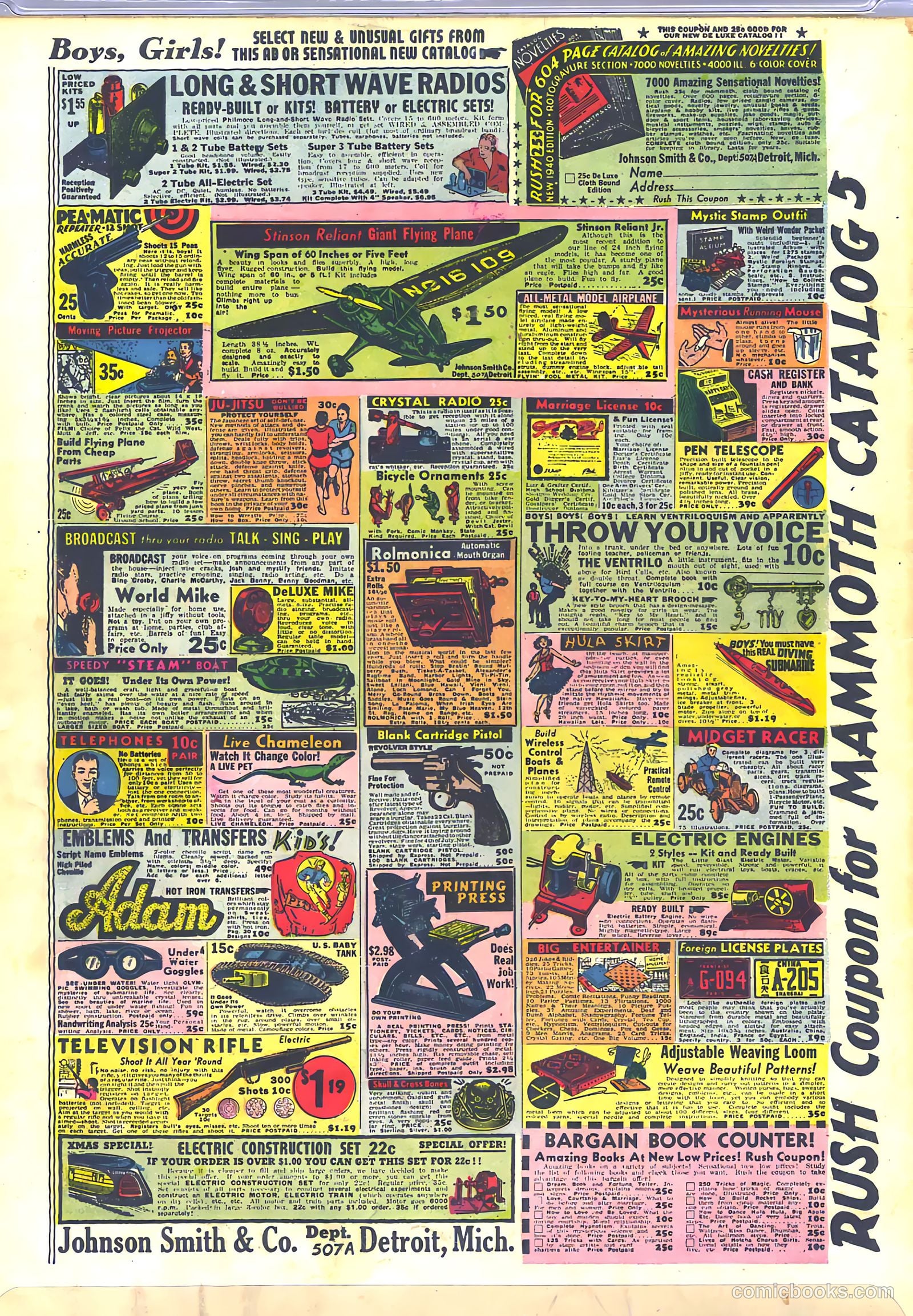 Wonderworld Comics #10 (1940) — page 68 of 68