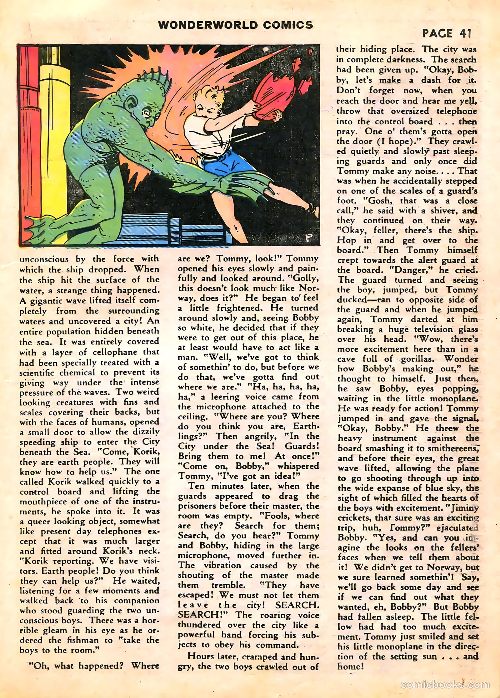 Wonderworld Comics #11 (1940) — page 43 of 68