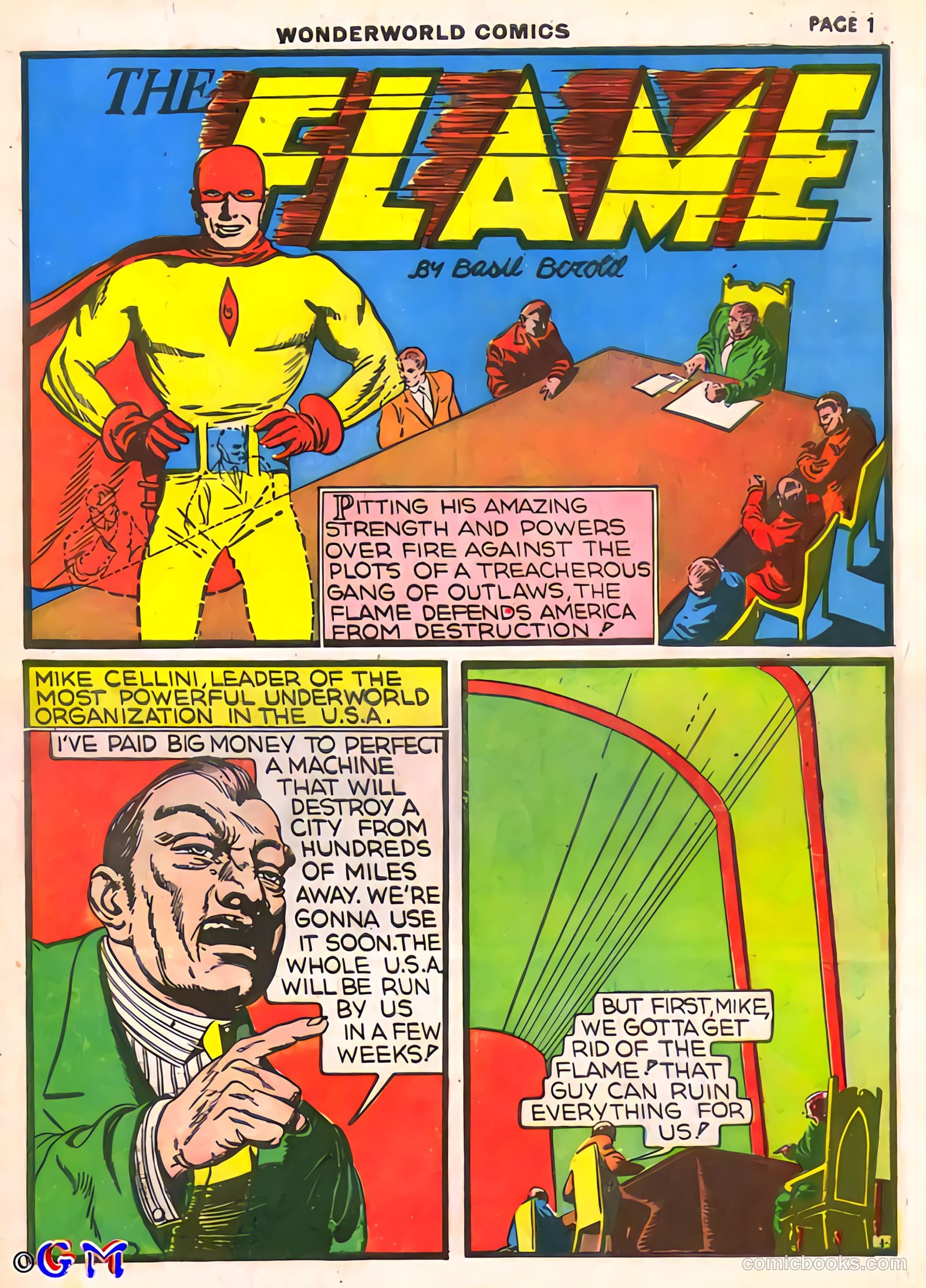 Wonderworld Comics #12 (1940) — page 3 of 68