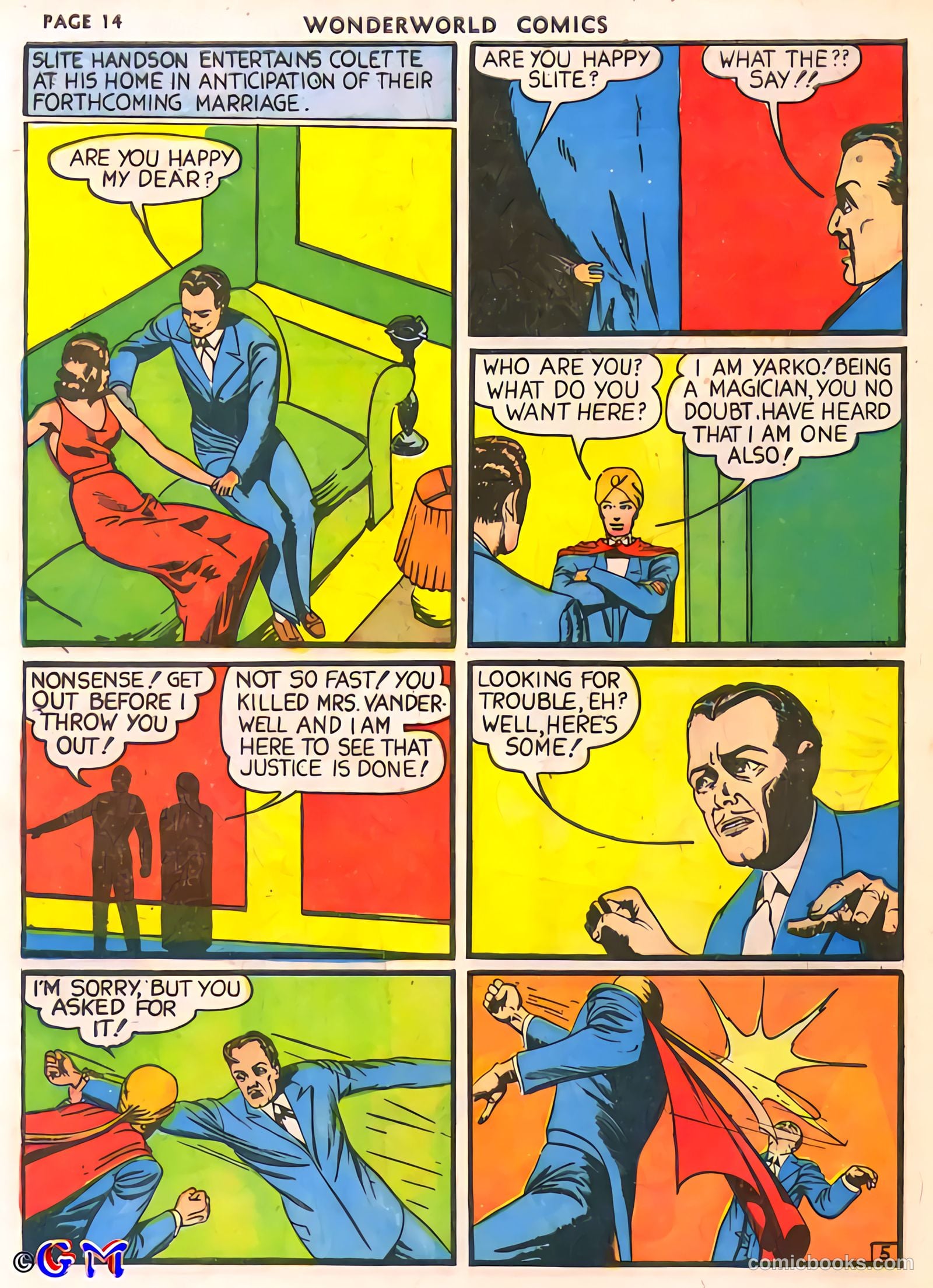 Wonderworld Comics #12 (1940) — page 16 of 68