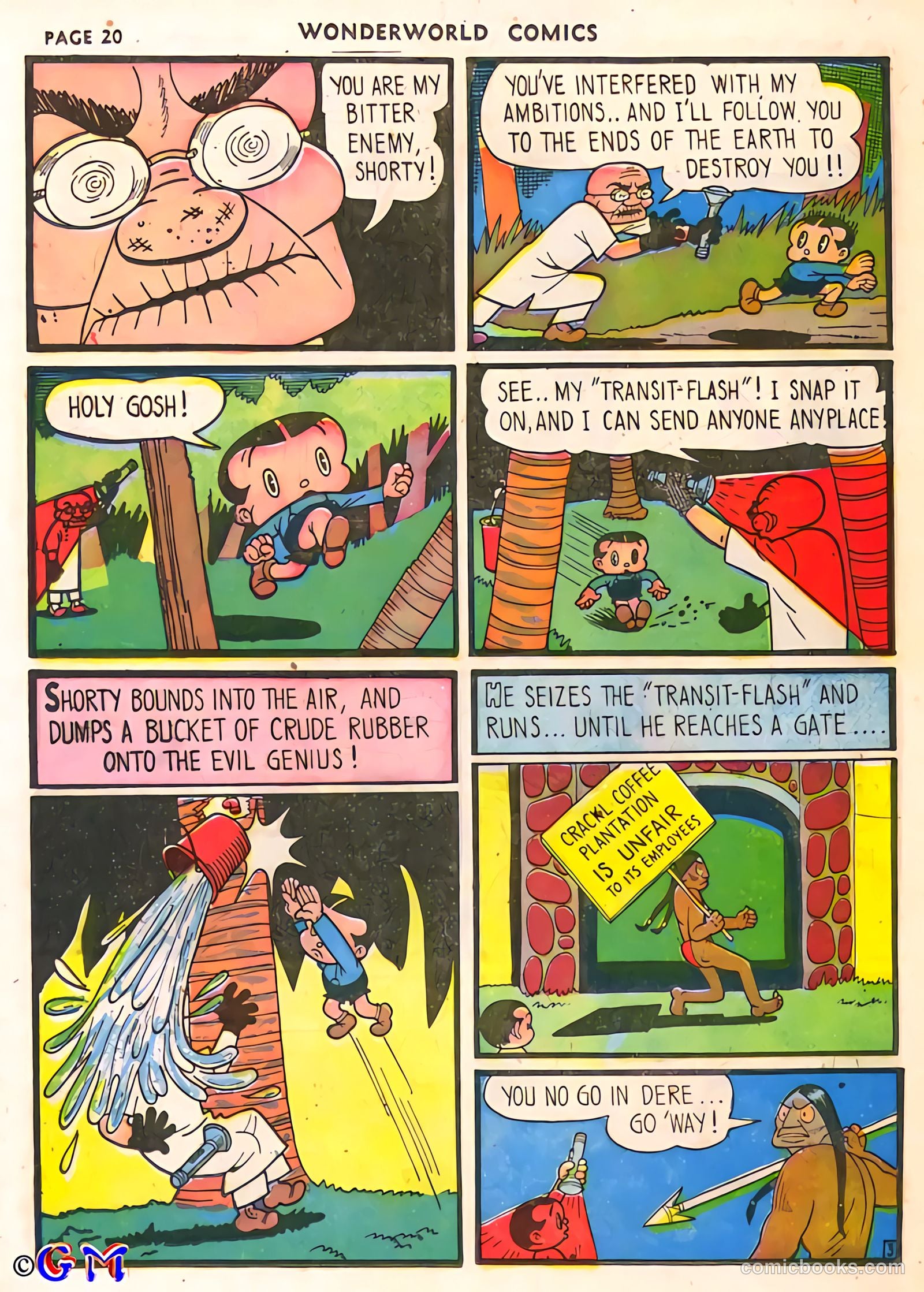Wonderworld Comics #12 (1940) — page 22 of 68