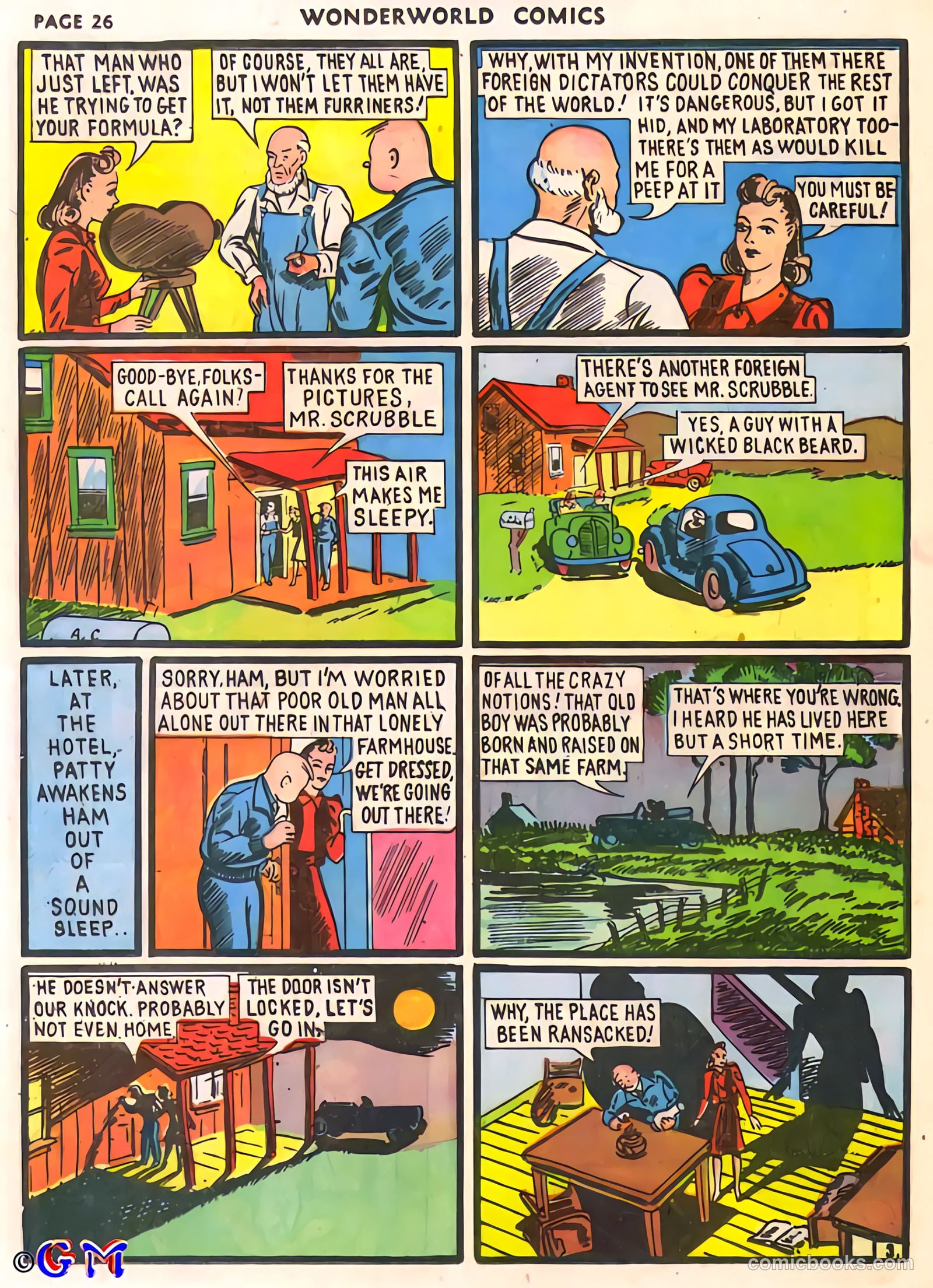 Wonderworld Comics #12 (1940) — page 28 of 68