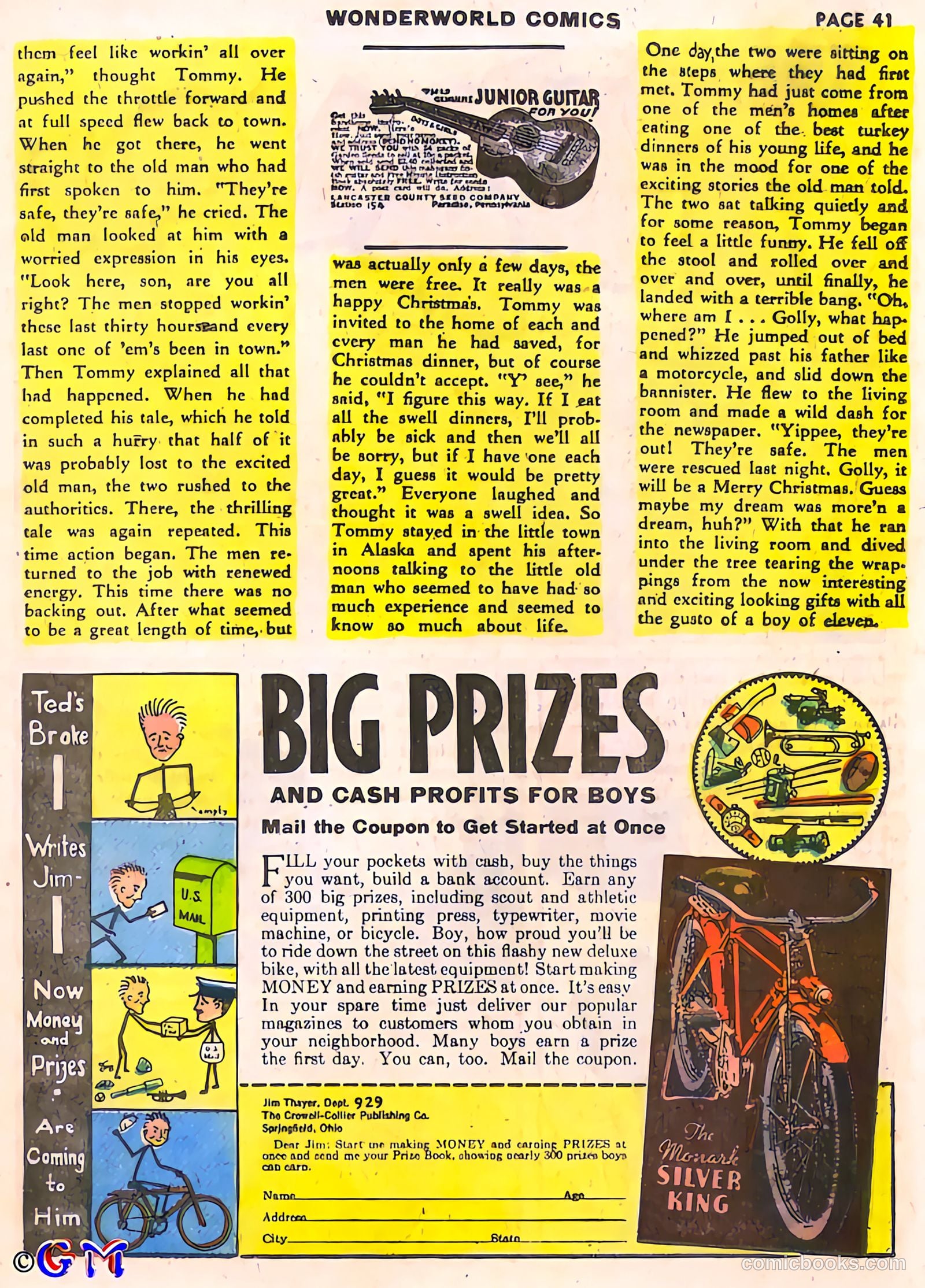 Wonderworld Comics #12 (1940) — page 43 of 68