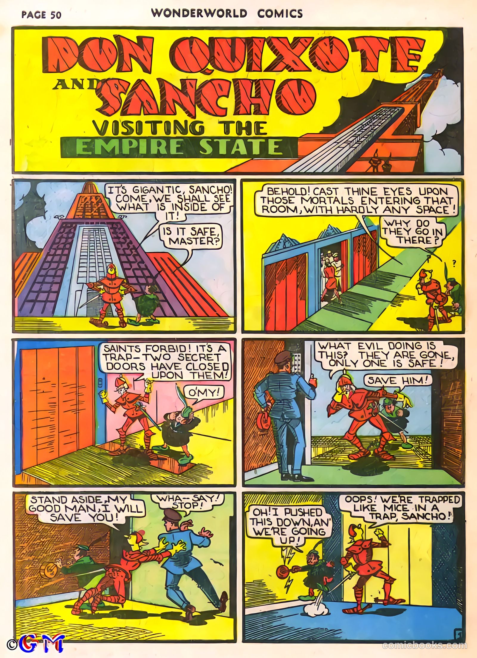 Wonderworld Comics #12 (1940) — page 52 of 68
