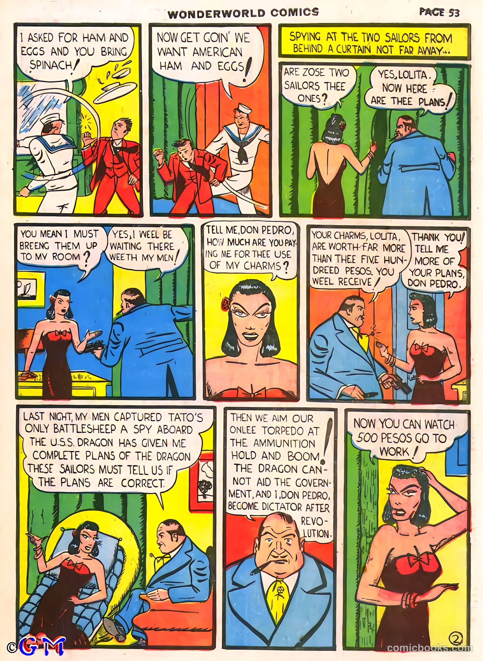 Wonderworld Comics #12 (1940) — page 55 of 68