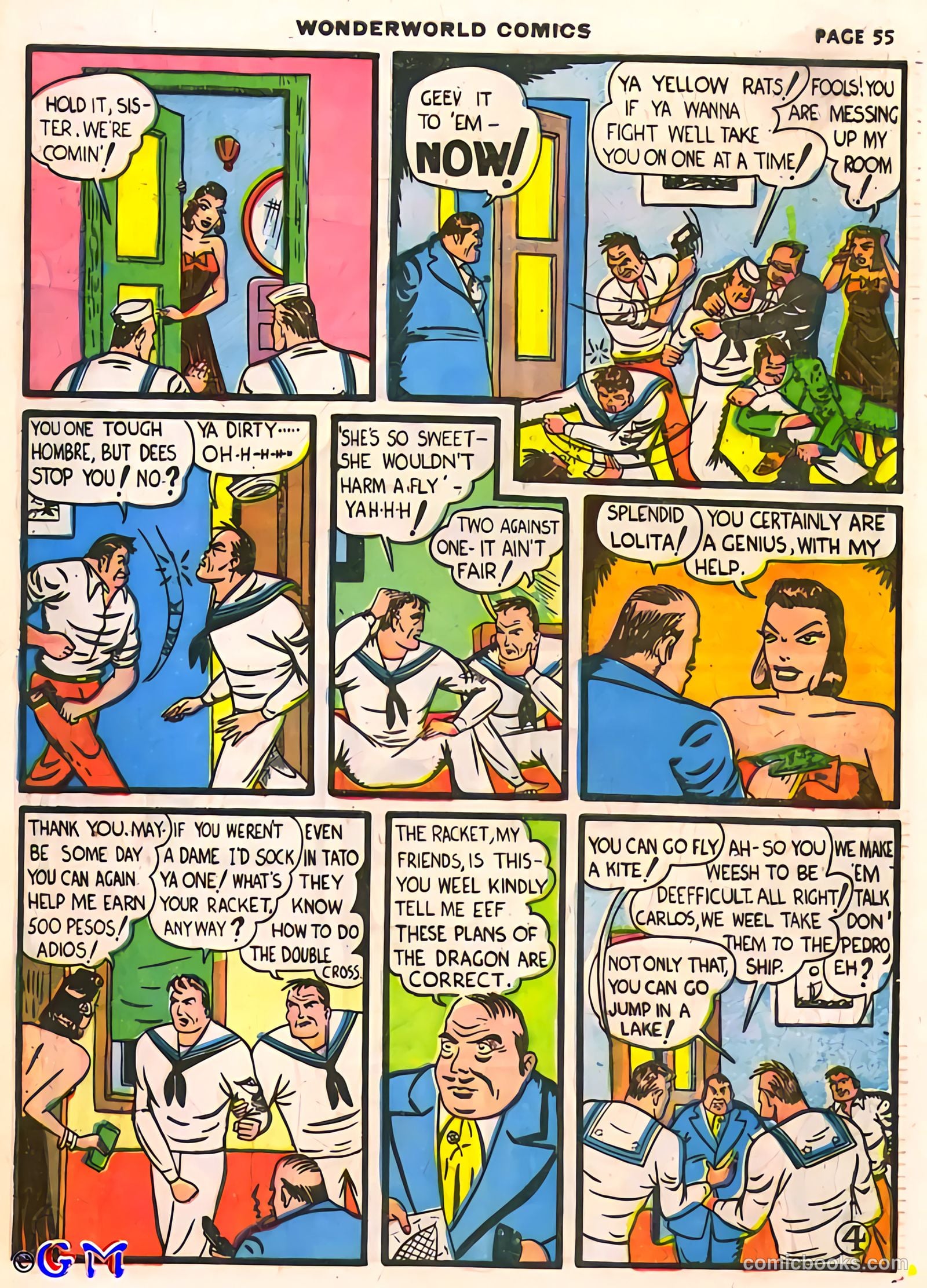Wonderworld Comics #12 (1940) — page 57 of 68