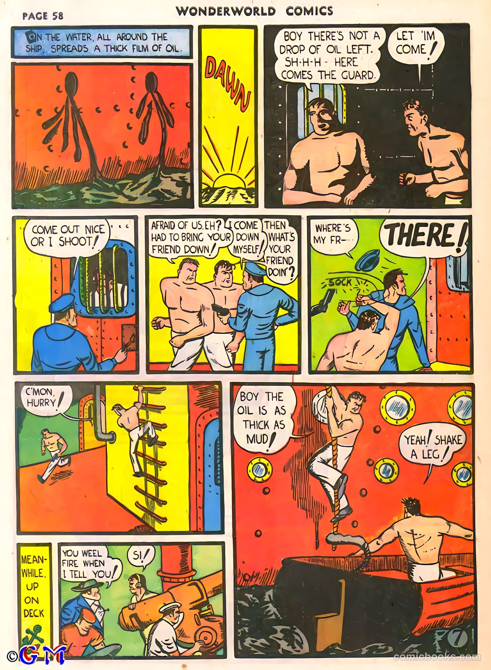 Wonderworld Comics #12 (1940) — page 60 of 68