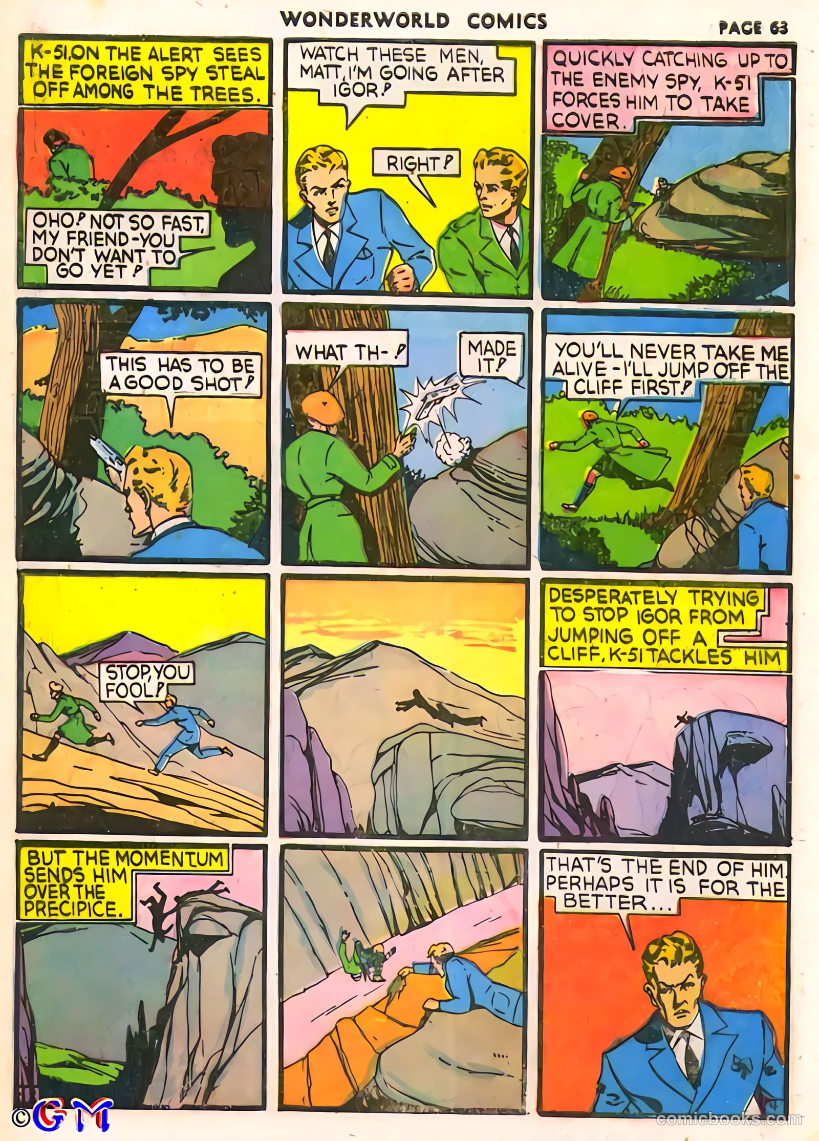 Wonderworld Comics #12 (1940) — page 65 of 68