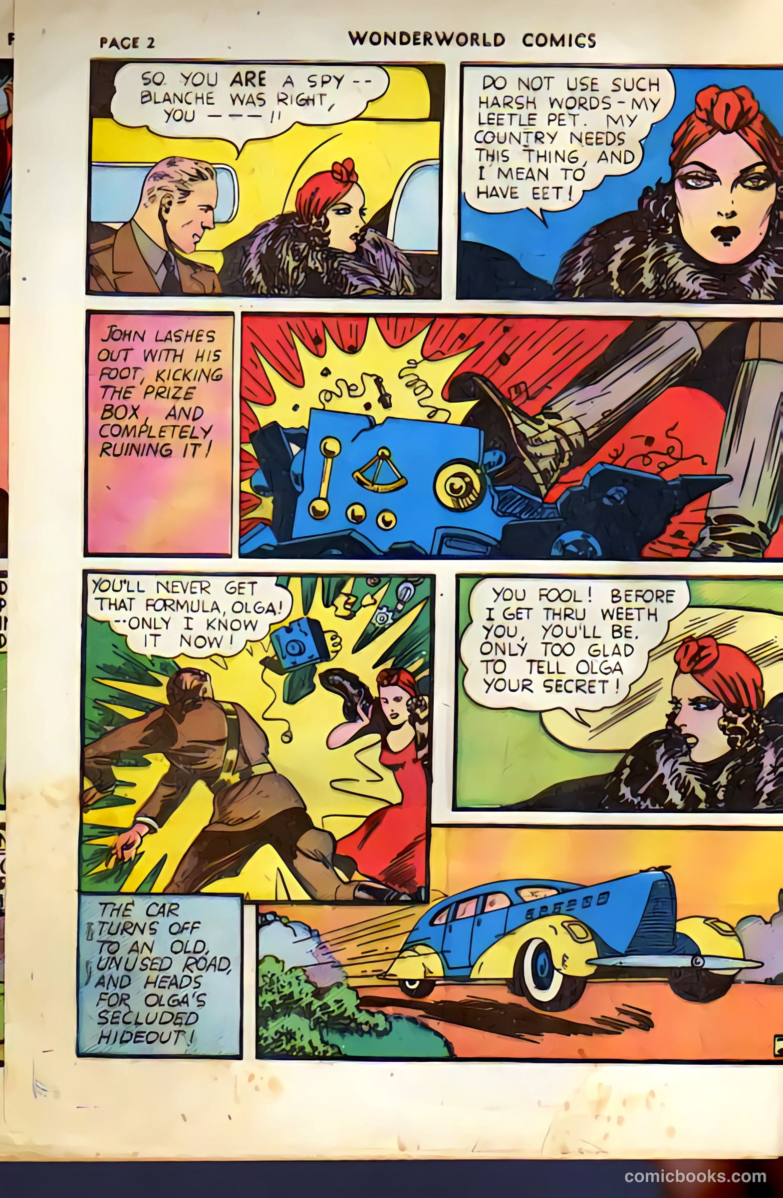 Wonderworld Comics #13 (1940) — page 2 of 66