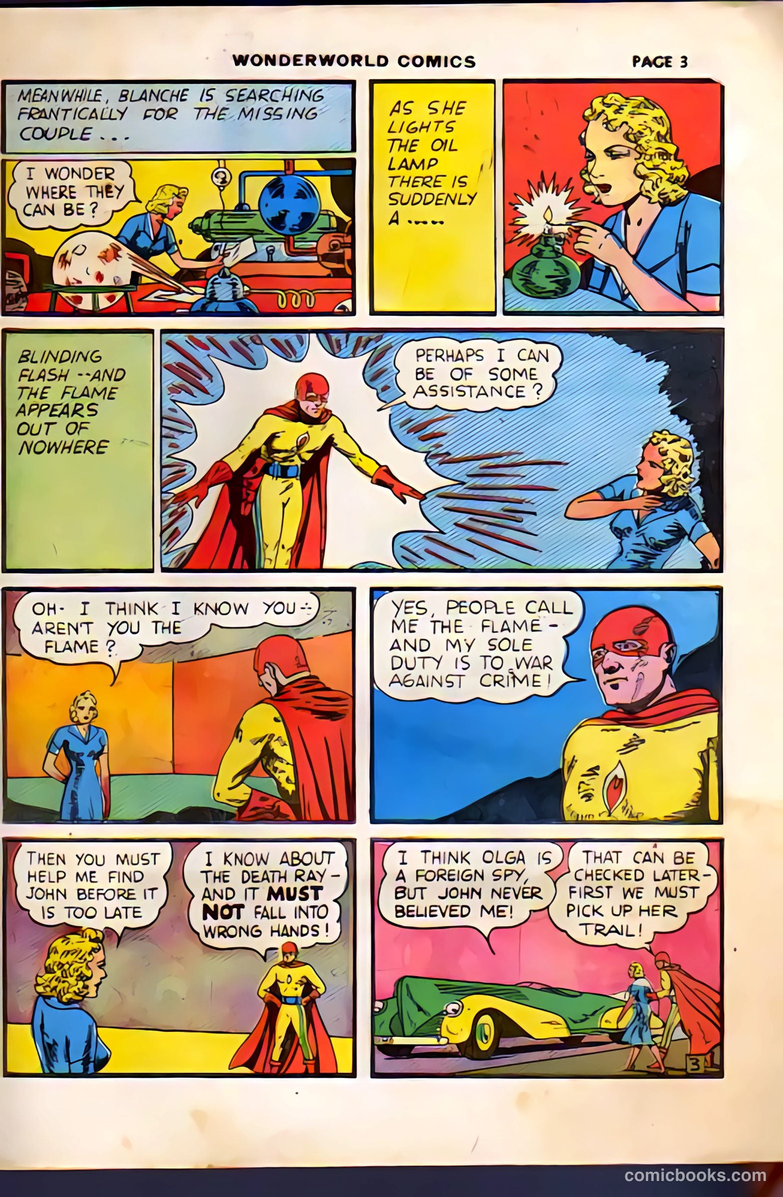 Wonderworld Comics #13 (1940) — page 3 of 66