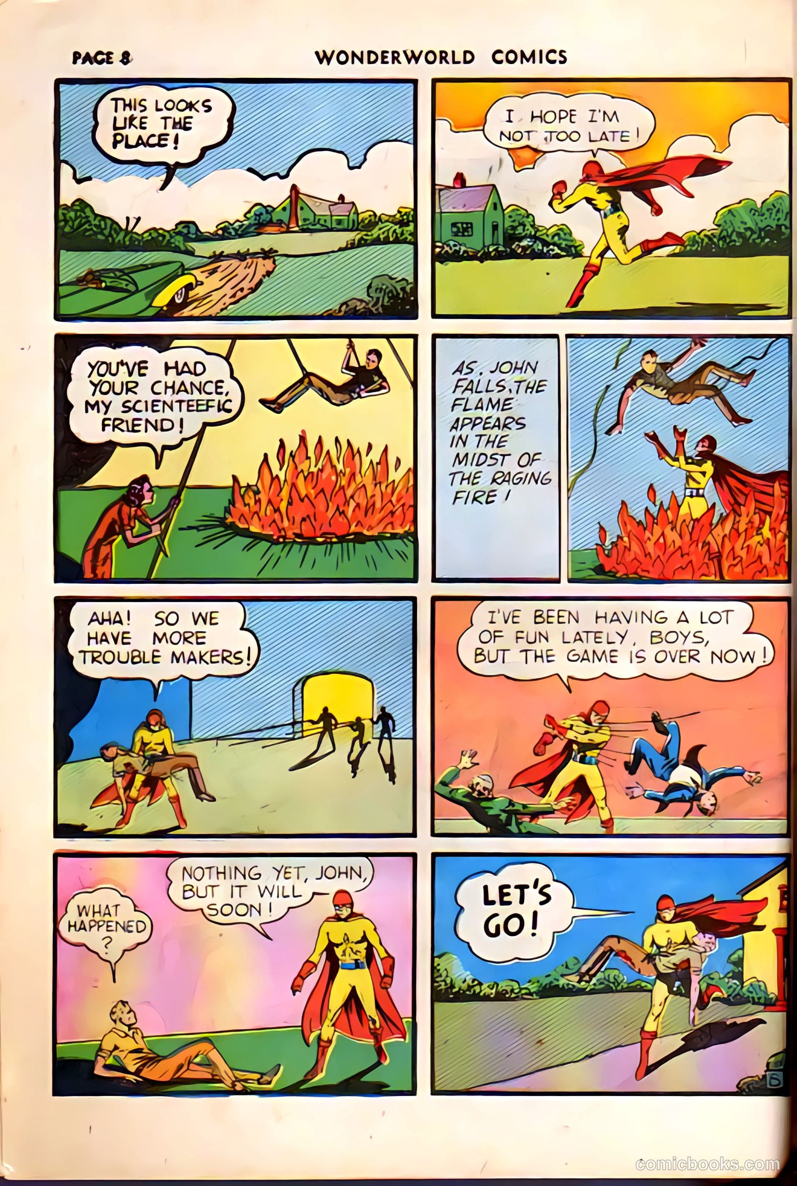 Wonderworld Comics #13 (1940) — page 8 of 66