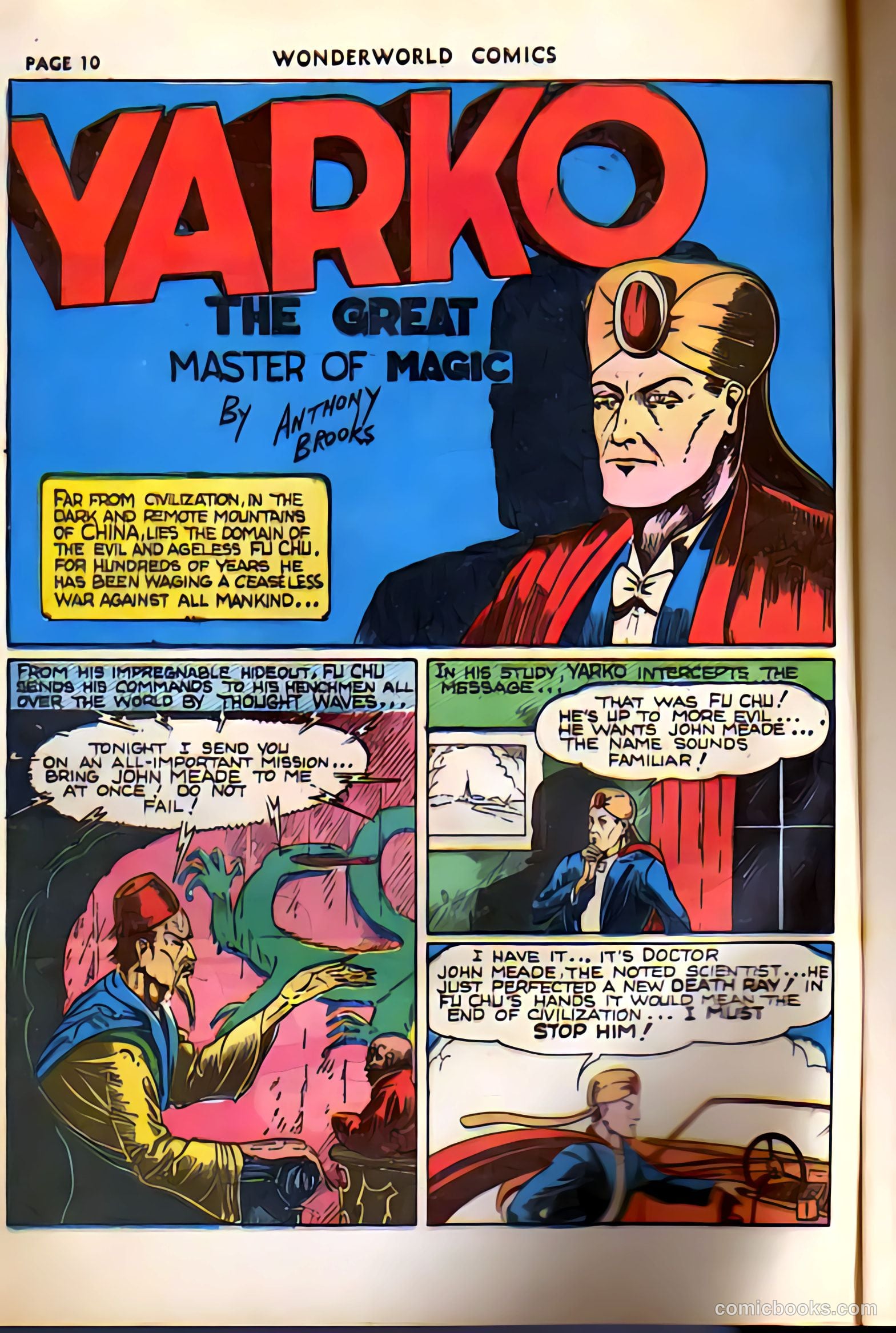 Wonderworld Comics #13 (1940) — page 10 of 66