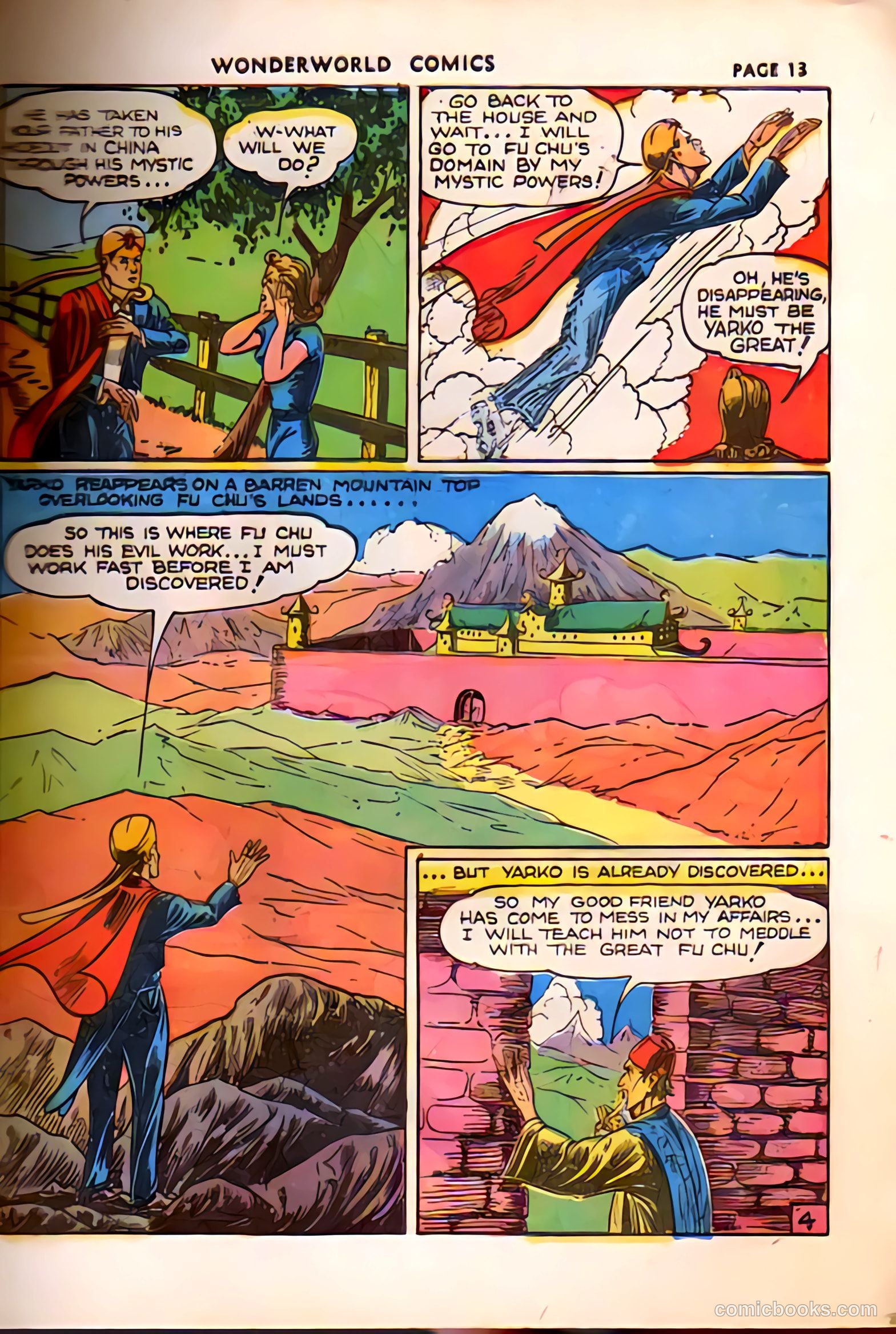 Wonderworld Comics #13 (1940) — page 13 of 66