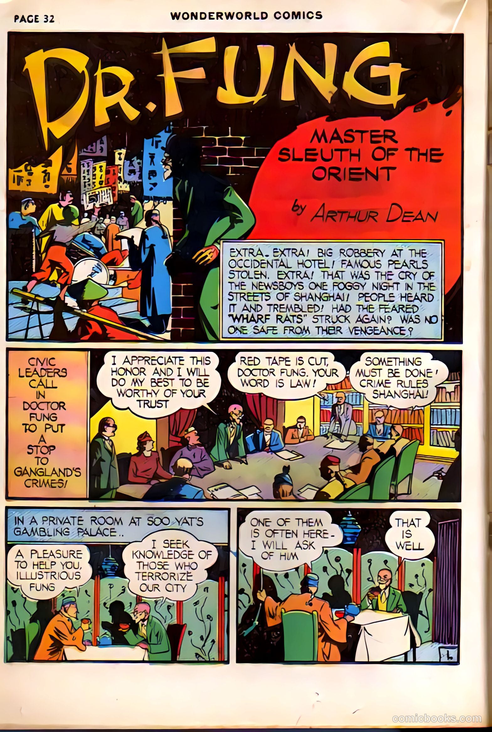 Wonderworld Comics #13 (1940) — page 32 of 66