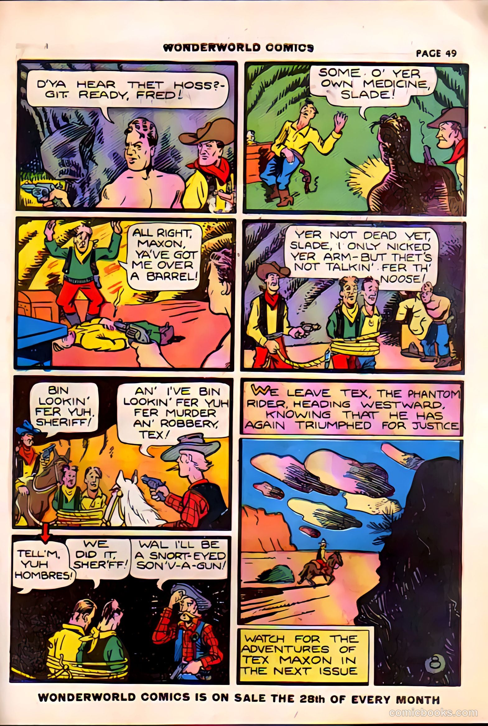 Wonderworld Comics #13 (1940) — page 49 of 66