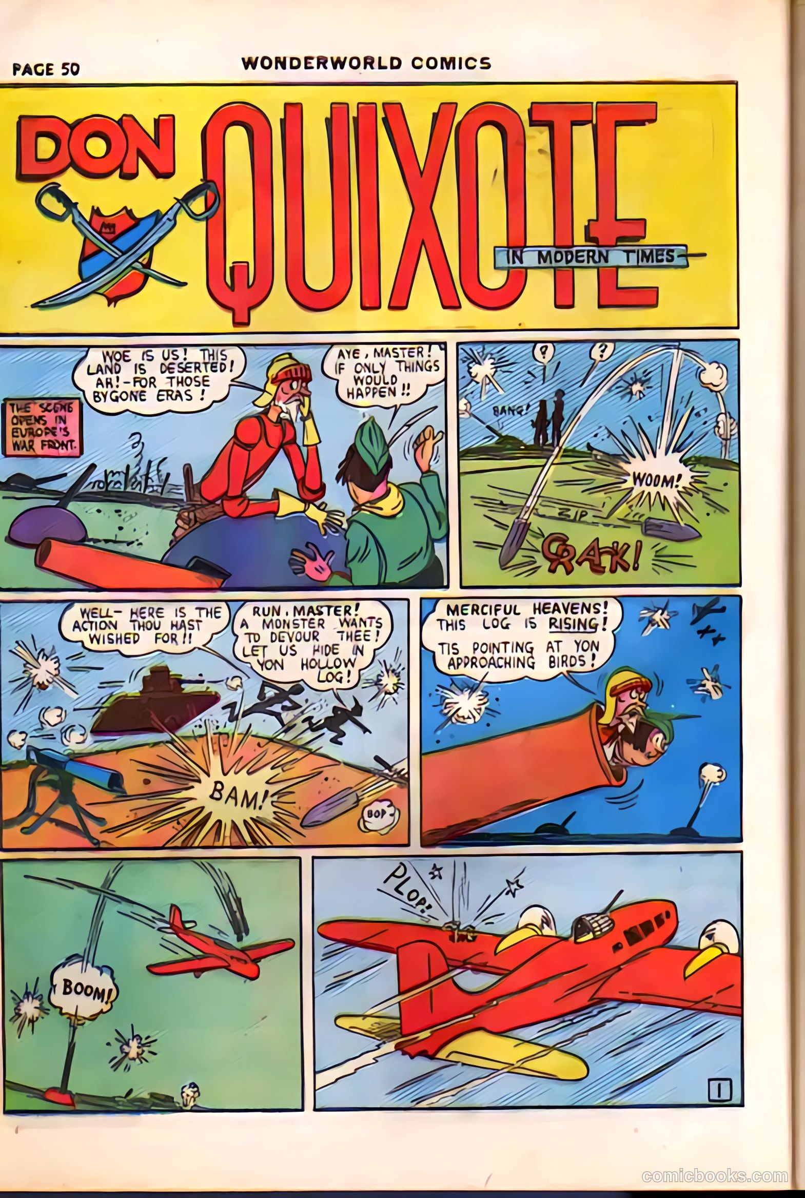 Wonderworld Comics #13 (1940) — page 50 of 66