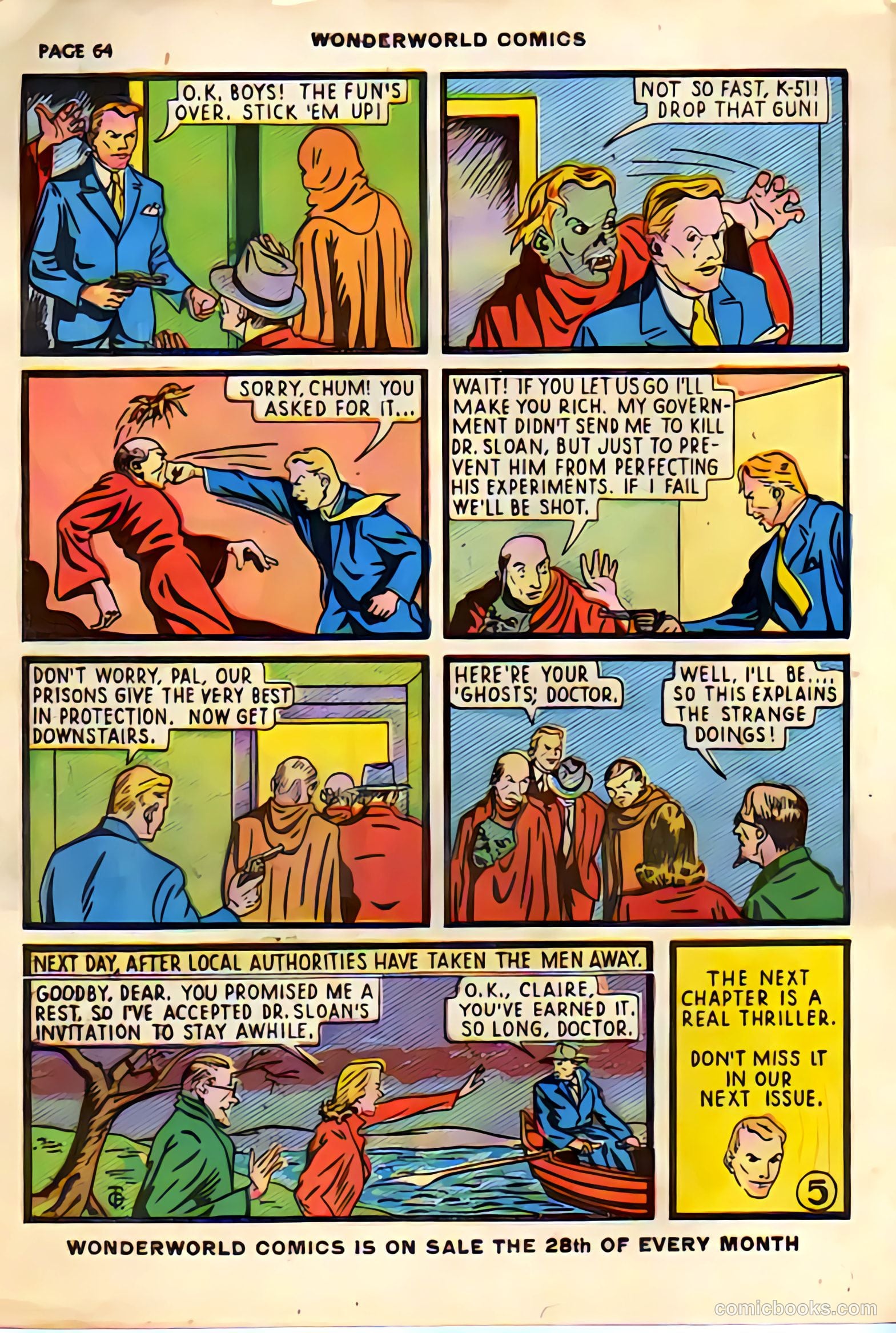Wonderworld Comics #13 (1940) — page 64 of 66